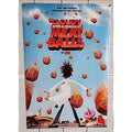 Cloudy With A Chance Of Meatballs Movie Poster 27 x 40 Anna Faris, Bill Hader