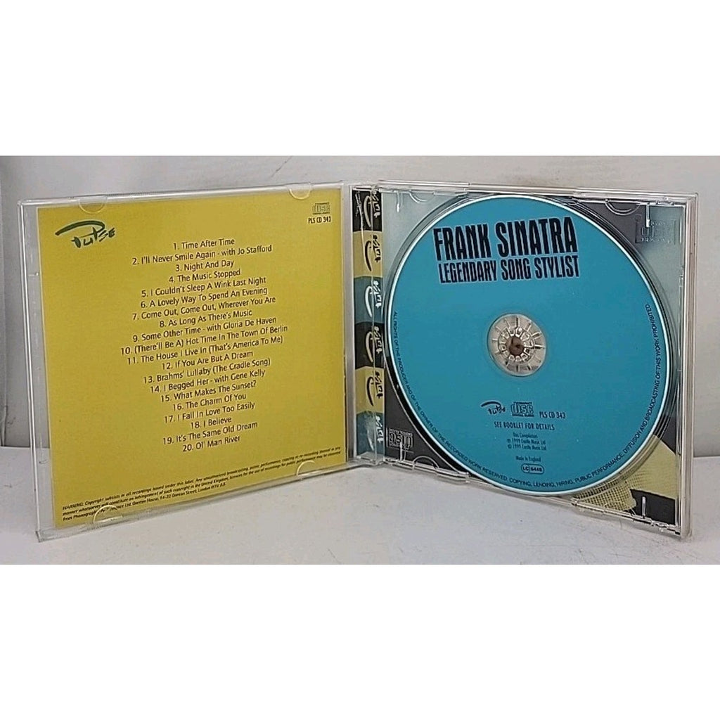 Frank Sinatra Legendary Song Stylist Rare 20 Track CD
