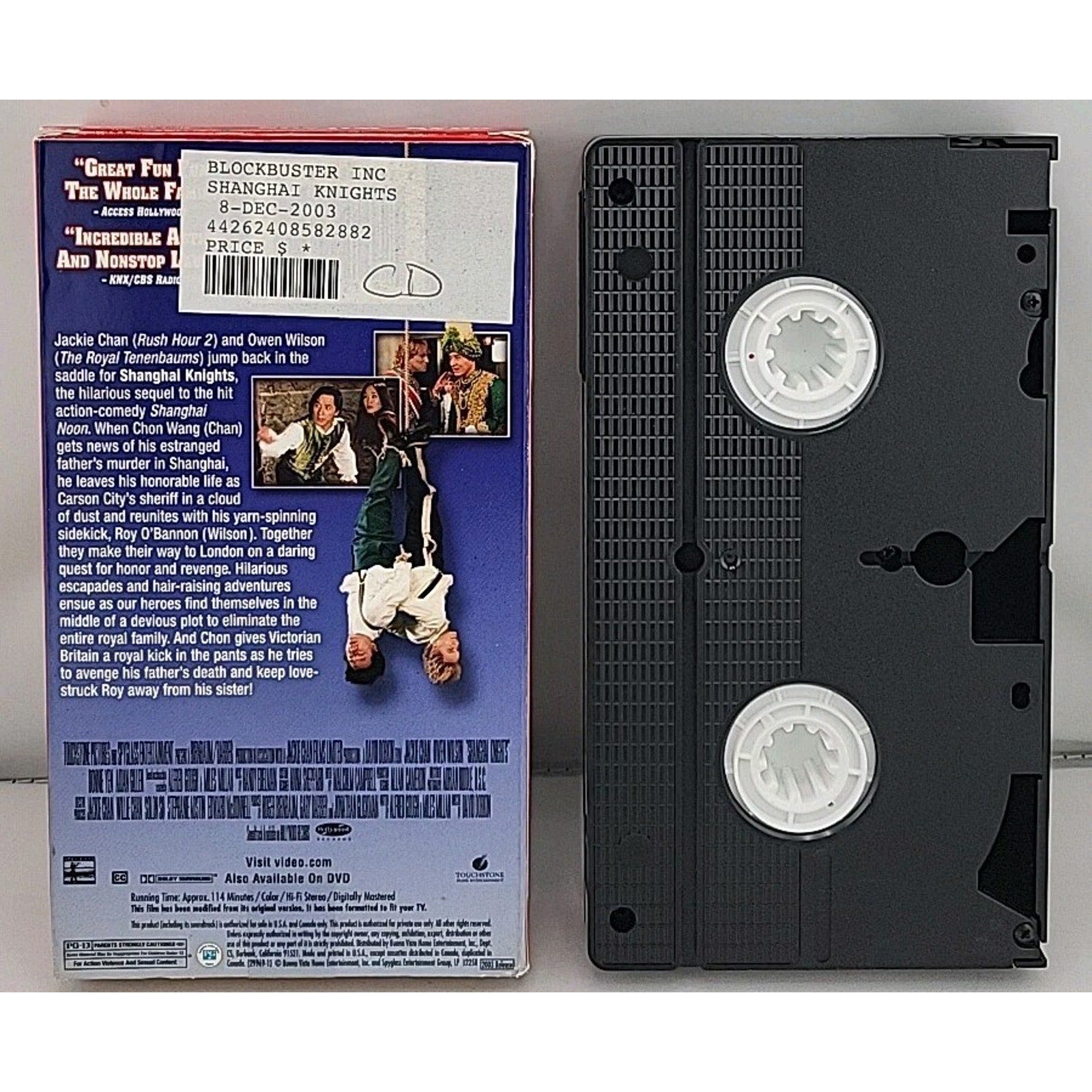 Shanghai Knights (VHS, 2003)