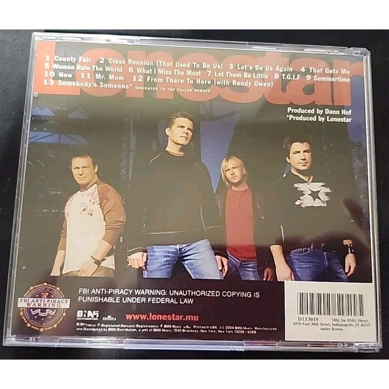 Let's Be Us Again by Lonestar (Country) (CD, May-2004, BNA)