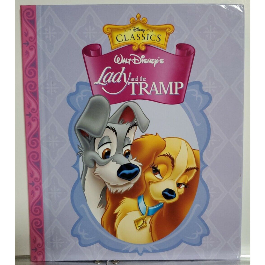 Disney Classics Lady and The Tramp Hardcover Book