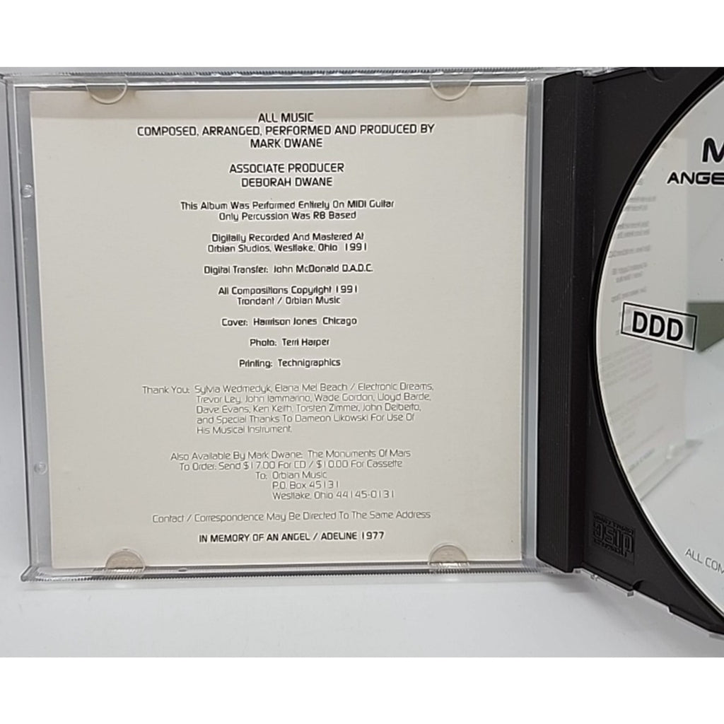 Angels, Aliens & Archetypes by Mark Dwane (CD, Remainder, 1995)
