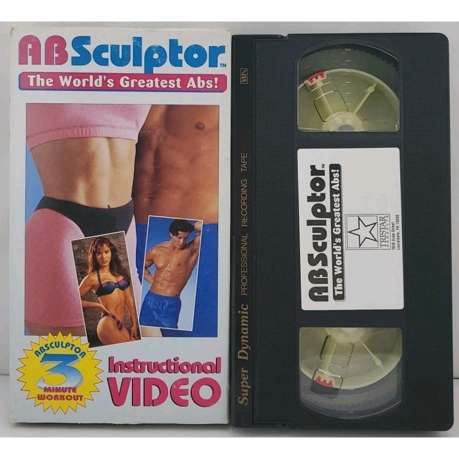AB Sculptor The Worlds Greatest ABS! VHS Instructional Video 1990's
