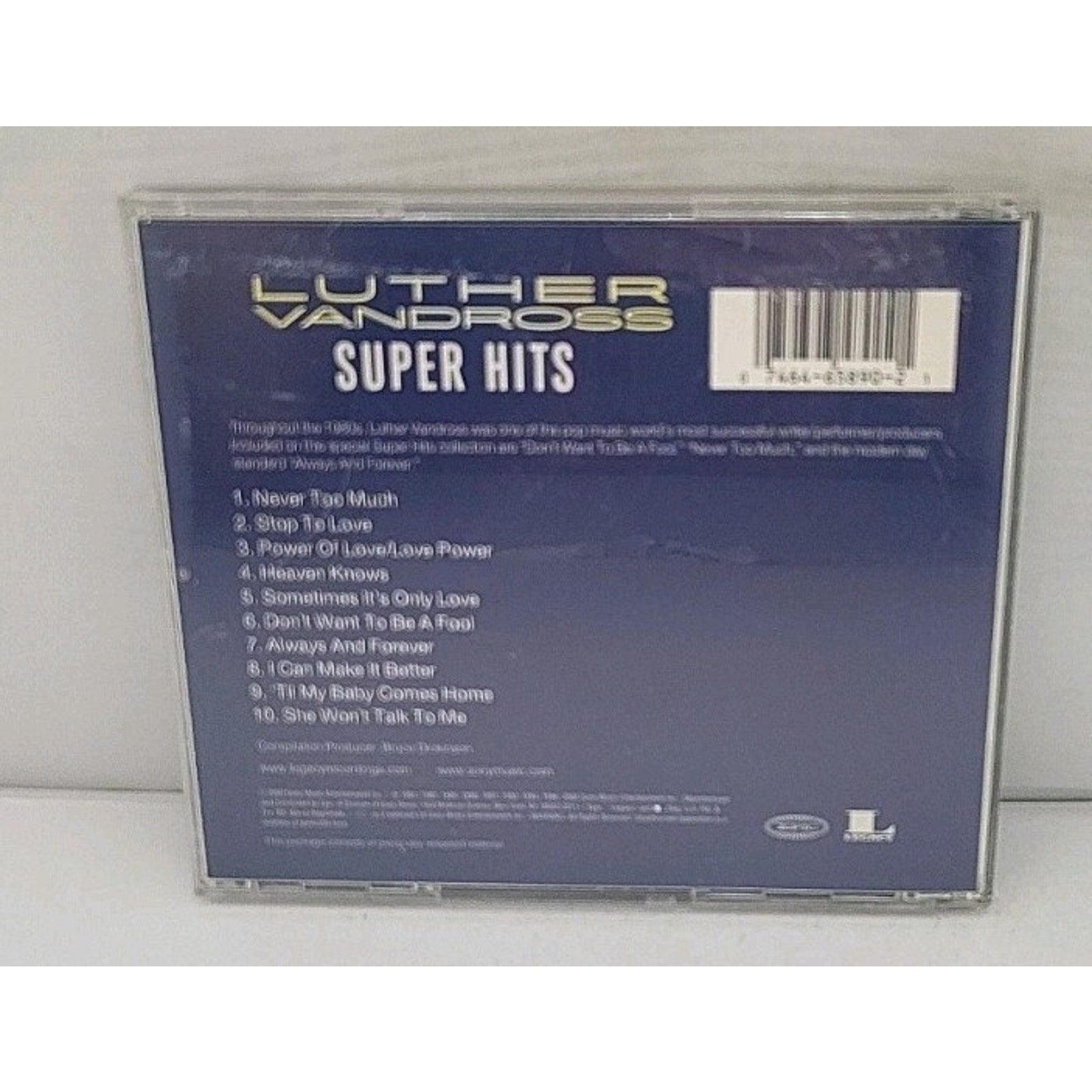 Superhits by Luther Vandross (CD, 2000)