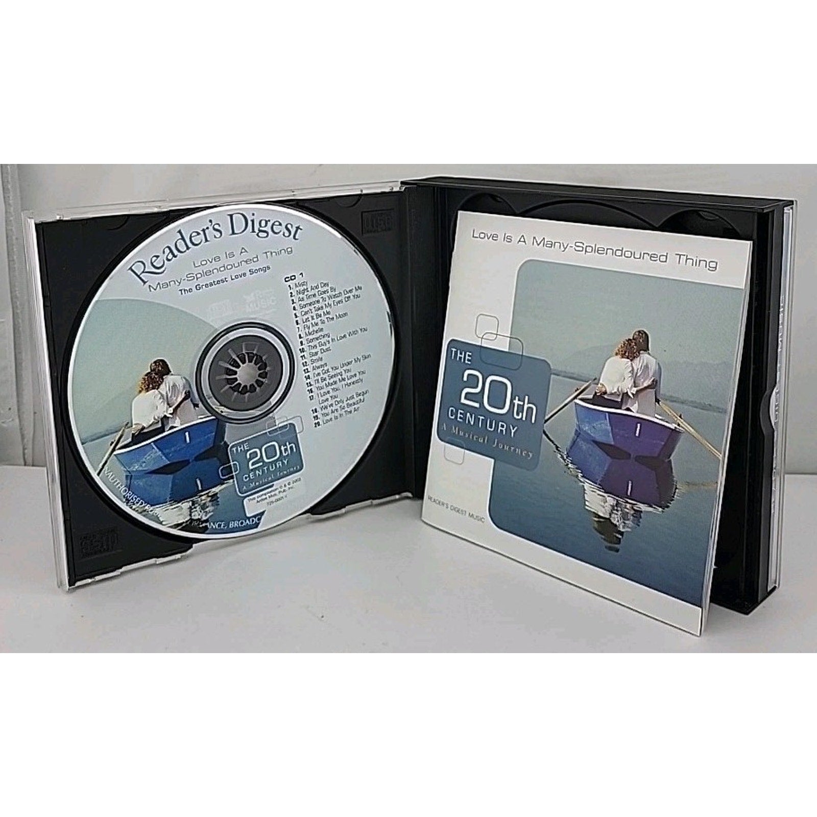 Love Is A Many Splendored Thing, The 20th Century A Musical Journey 3 CD Set