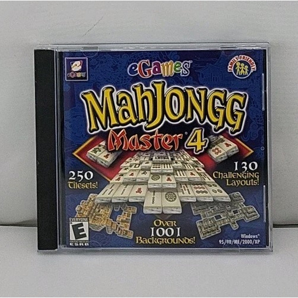 Mahjongg Master 4 PC CD-ROM Disc