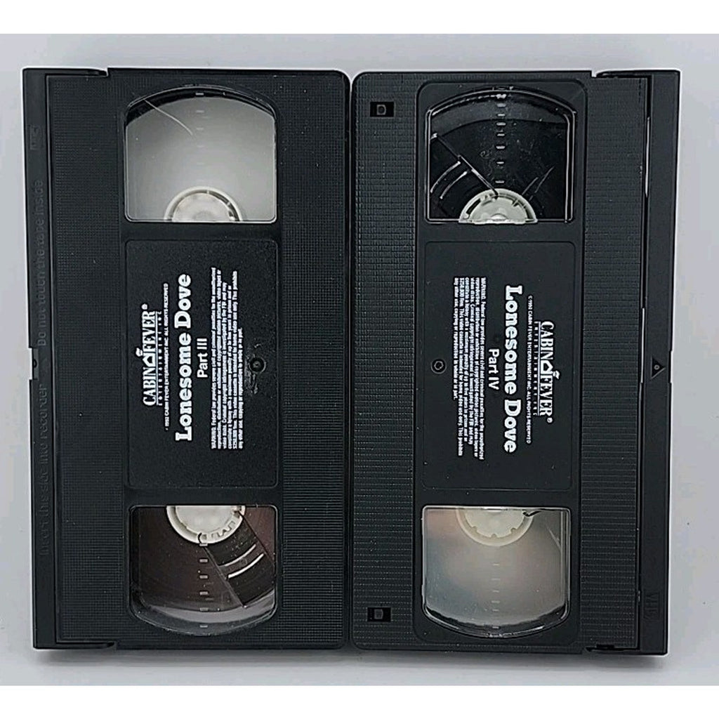 Lonesome Dove VHS Boxed Set Collectors Edition 1991 4 Parts