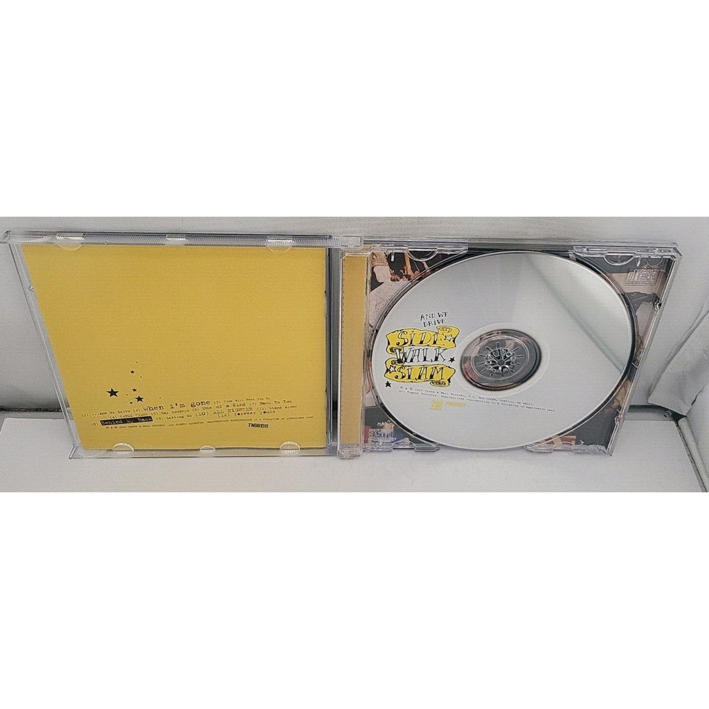 & We Drive by Side Walk Slam (CD, 2003)