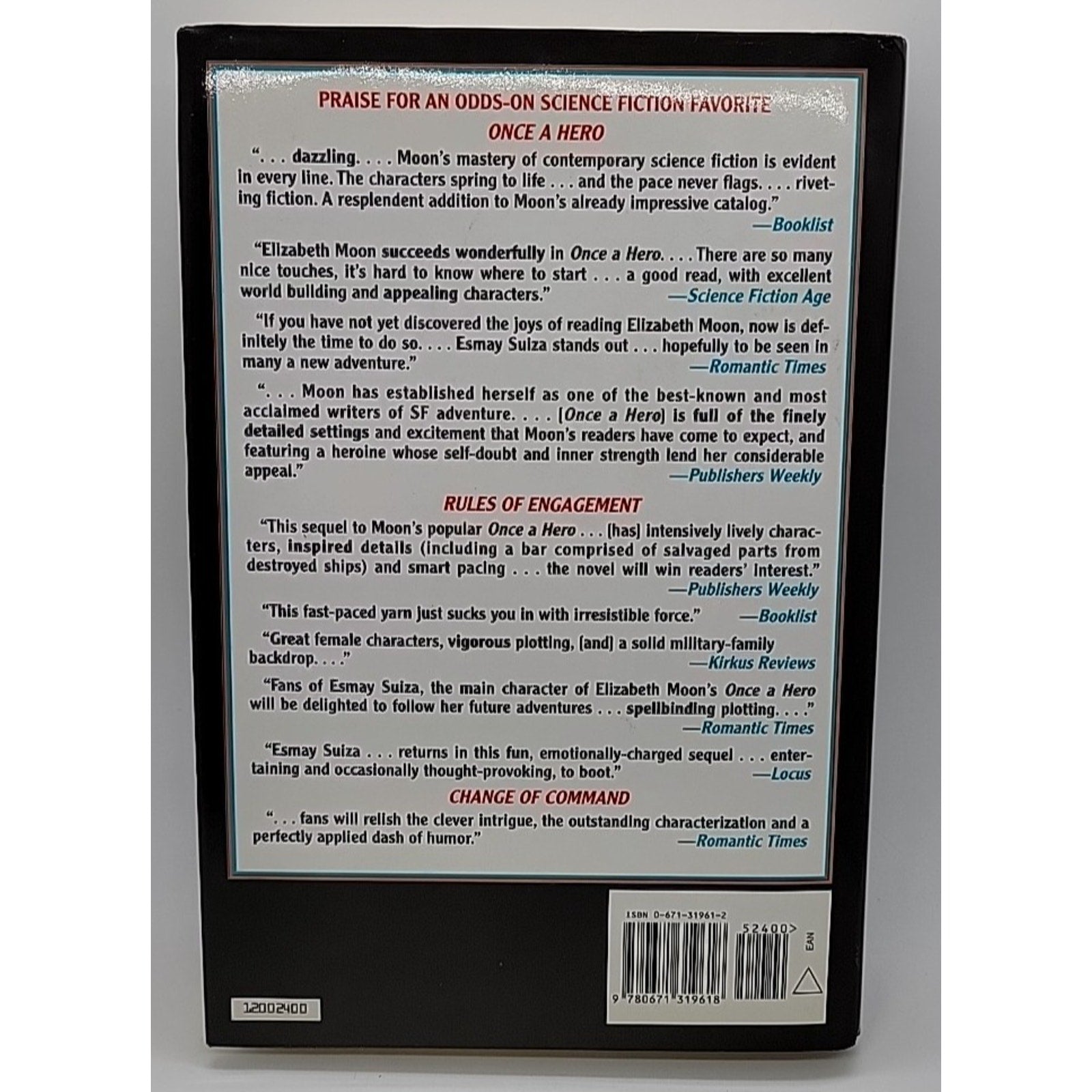 Against the Odds by Elizabeth Moon (2000, Hardcover)