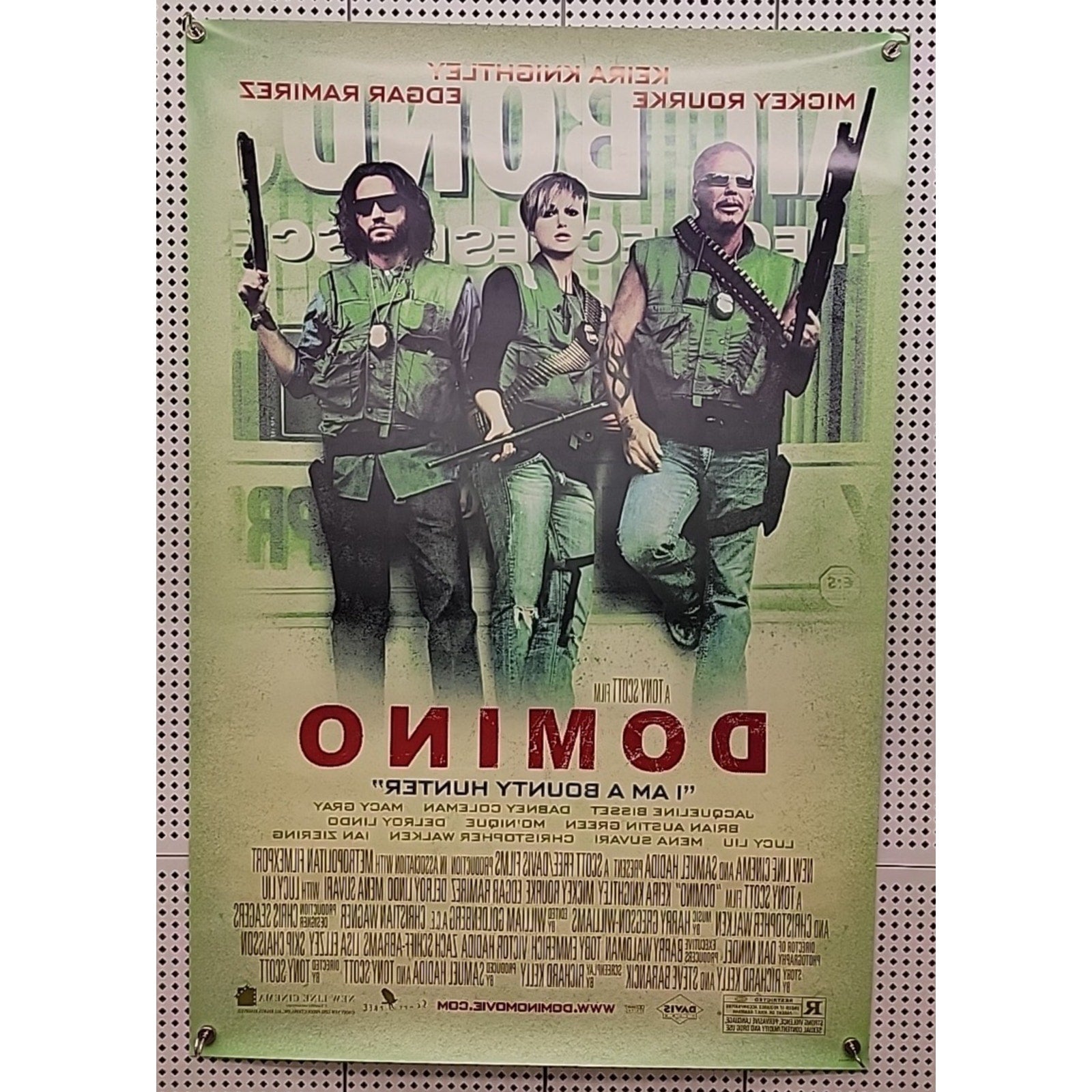 Domino 27x40 D/S Movie Poster 2005 27x41
