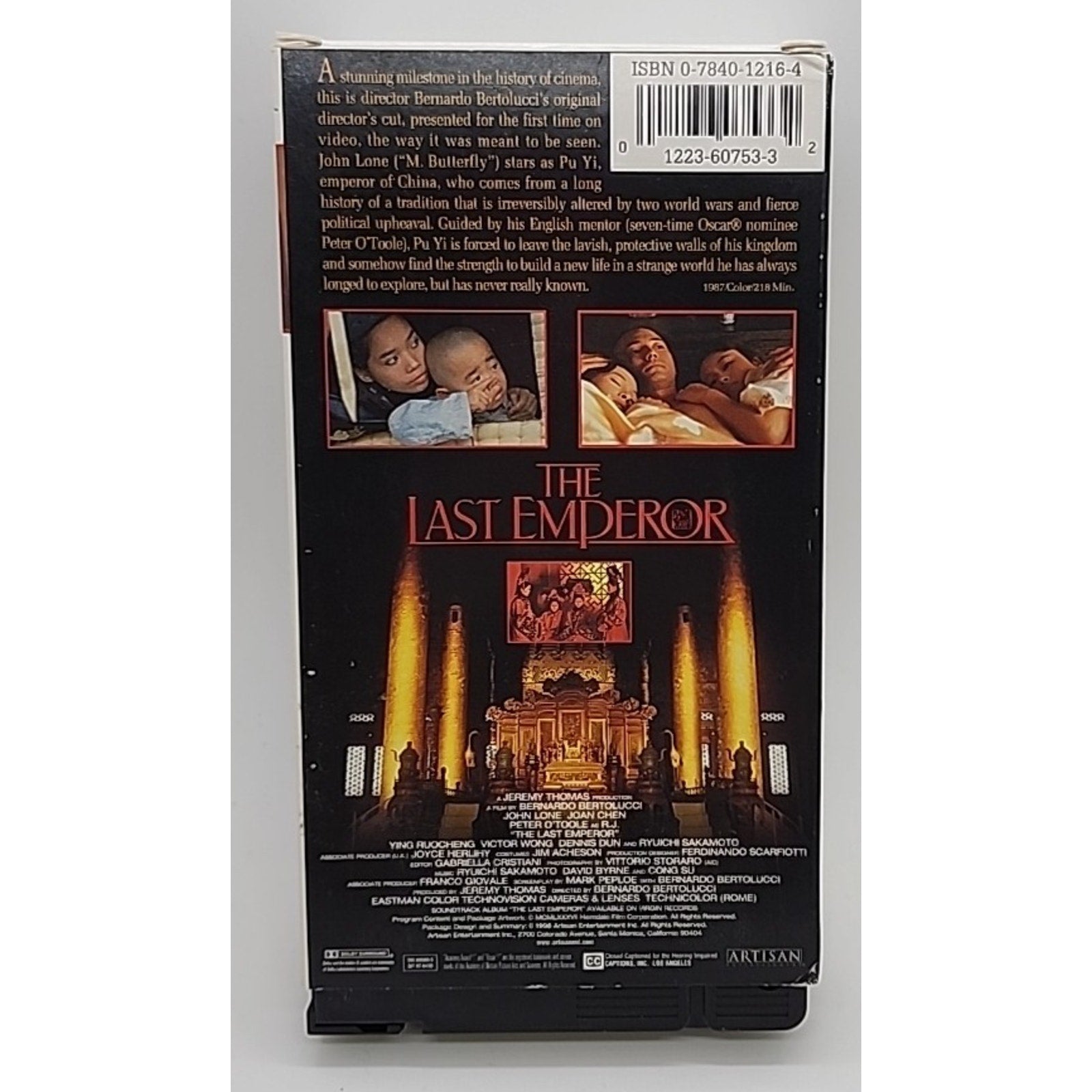 The Last Emperor (VHS, 1999, Widescreen)