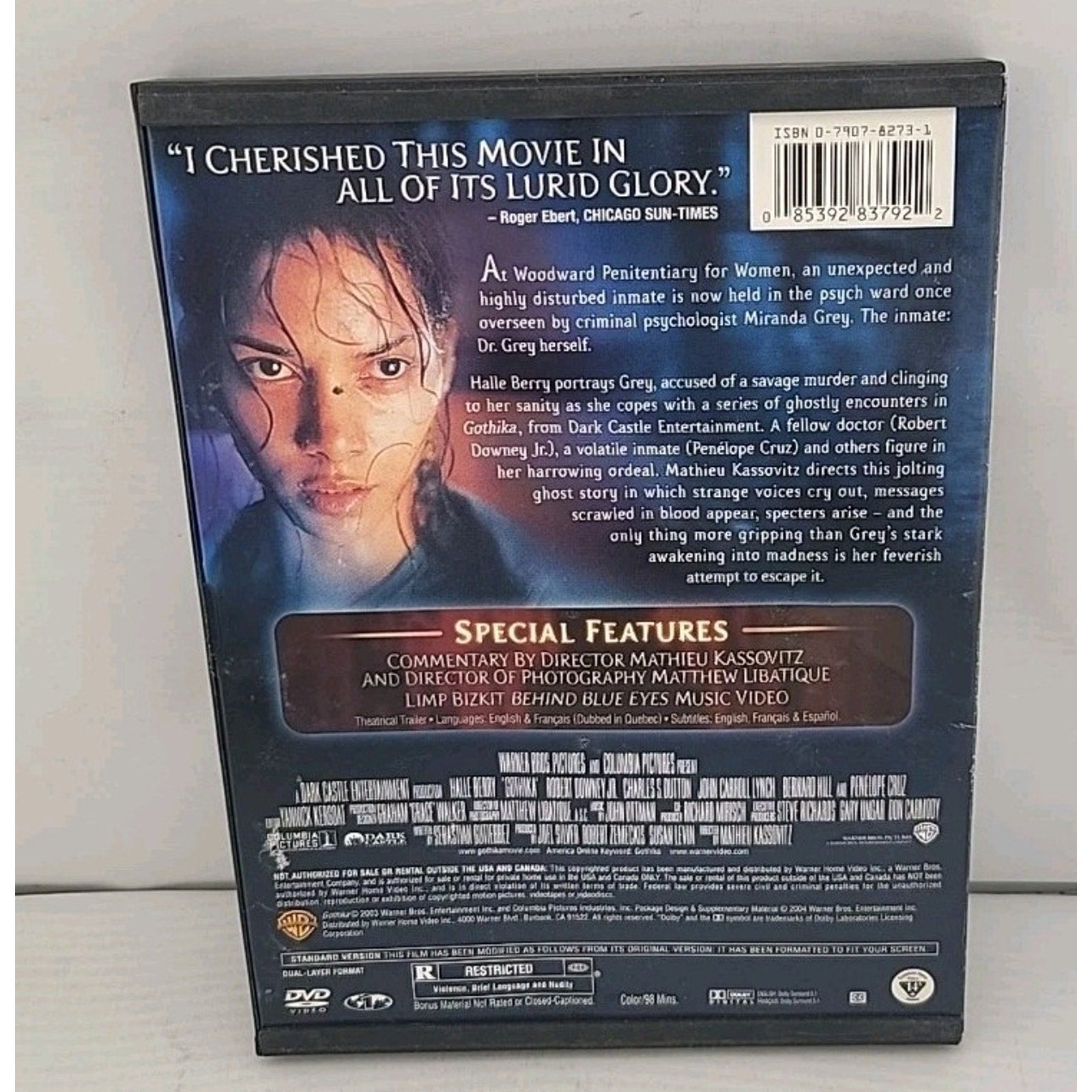 Gothika (DVD, 2004, Full-Screen)