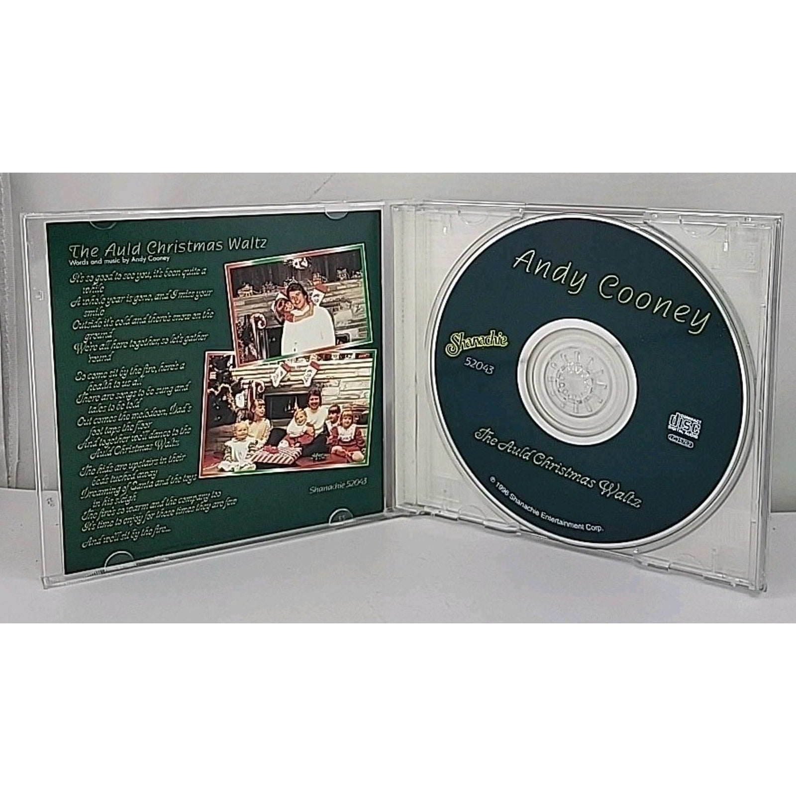 Auld Christmas Waltz by Andy Cooney (CD, Mar-2000, Shanachie)