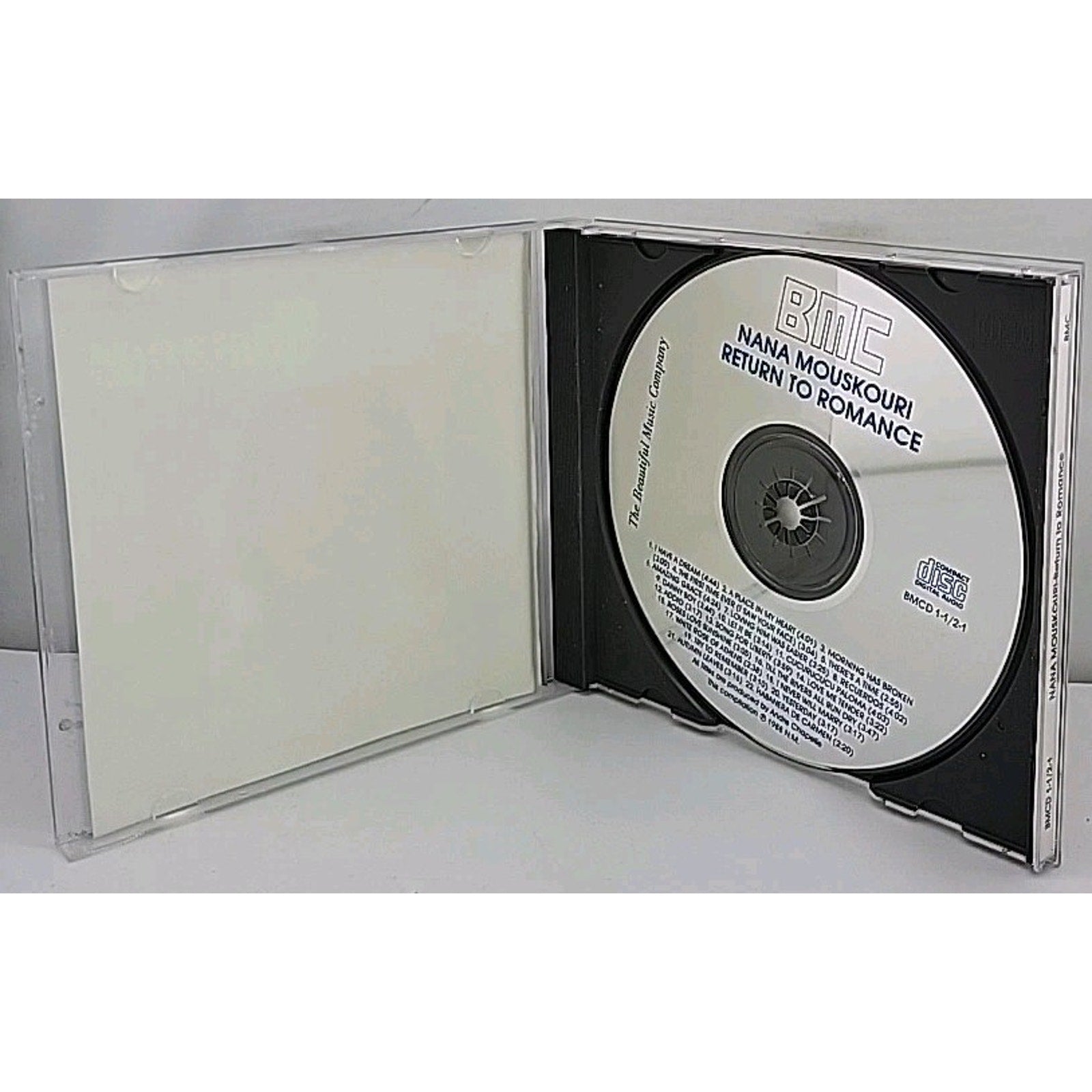Nana Mouskouri - Return To Romance CD (22 Tracks Total)