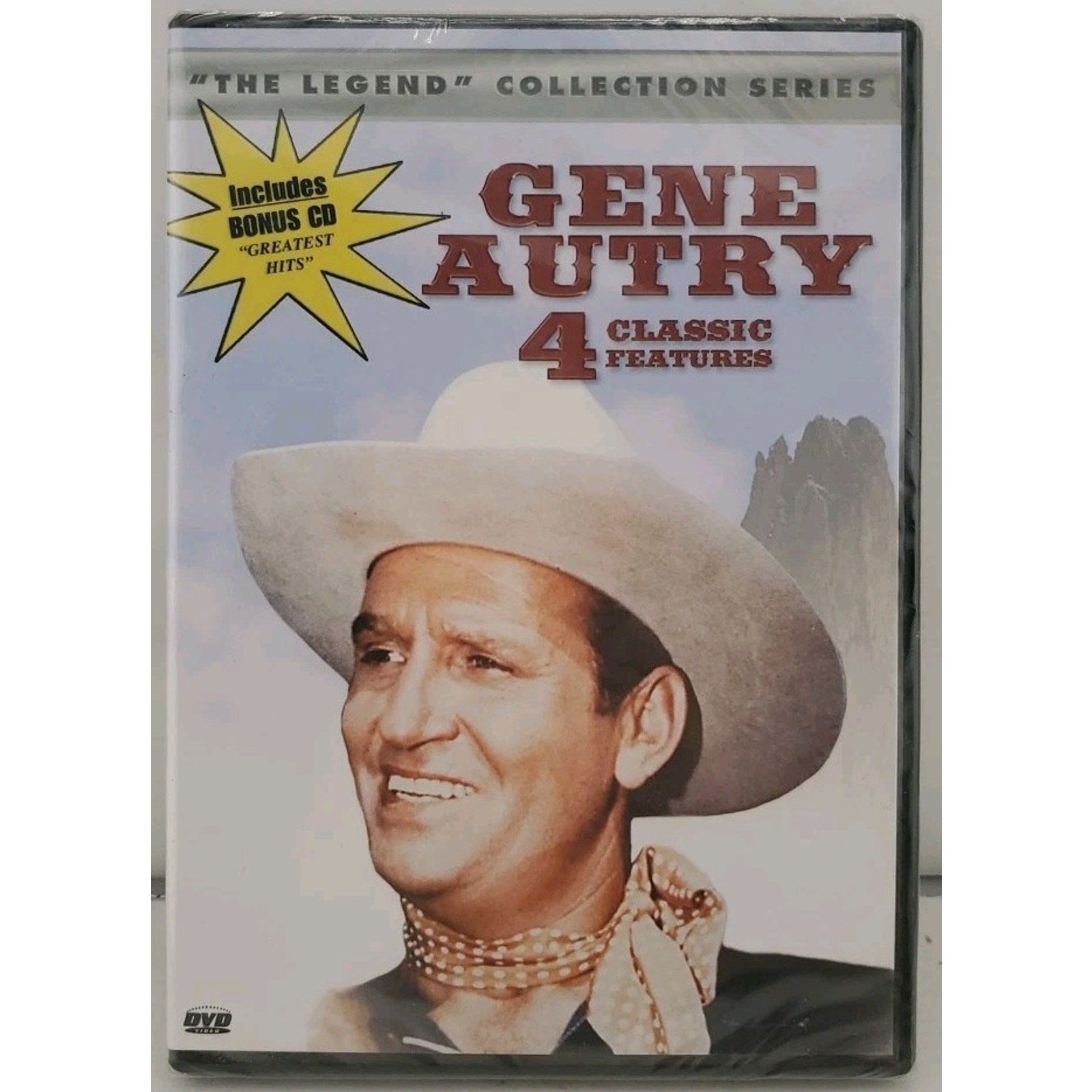 Gene Autry ~ "The Legend" Collection Series ~ DVD & CD *Brand New*