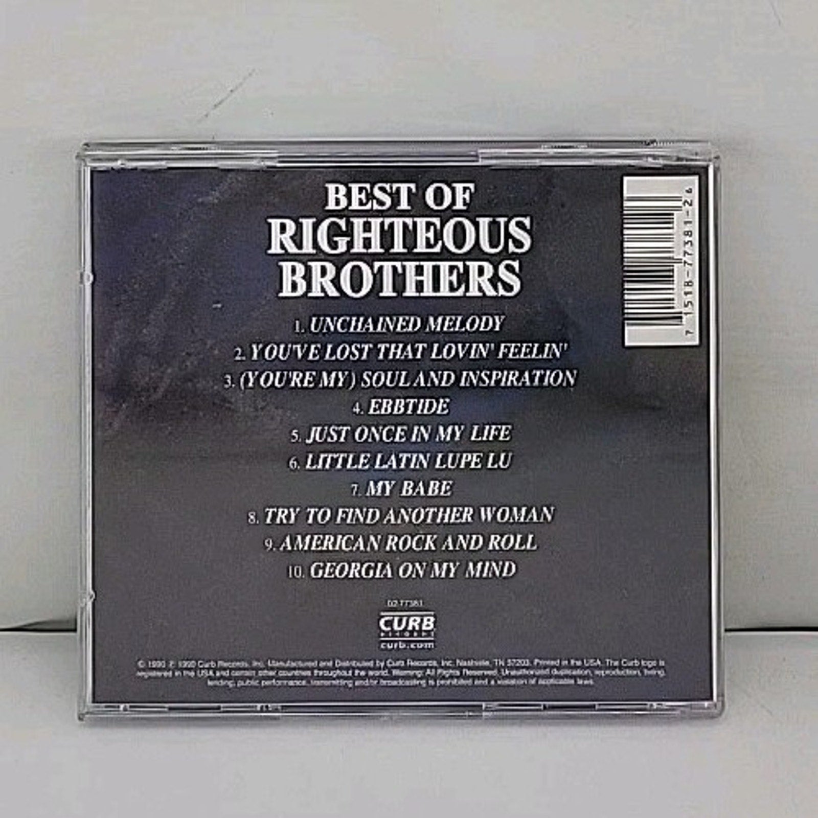 Unchained Melody by Righteous Brothers (CD, 1990)