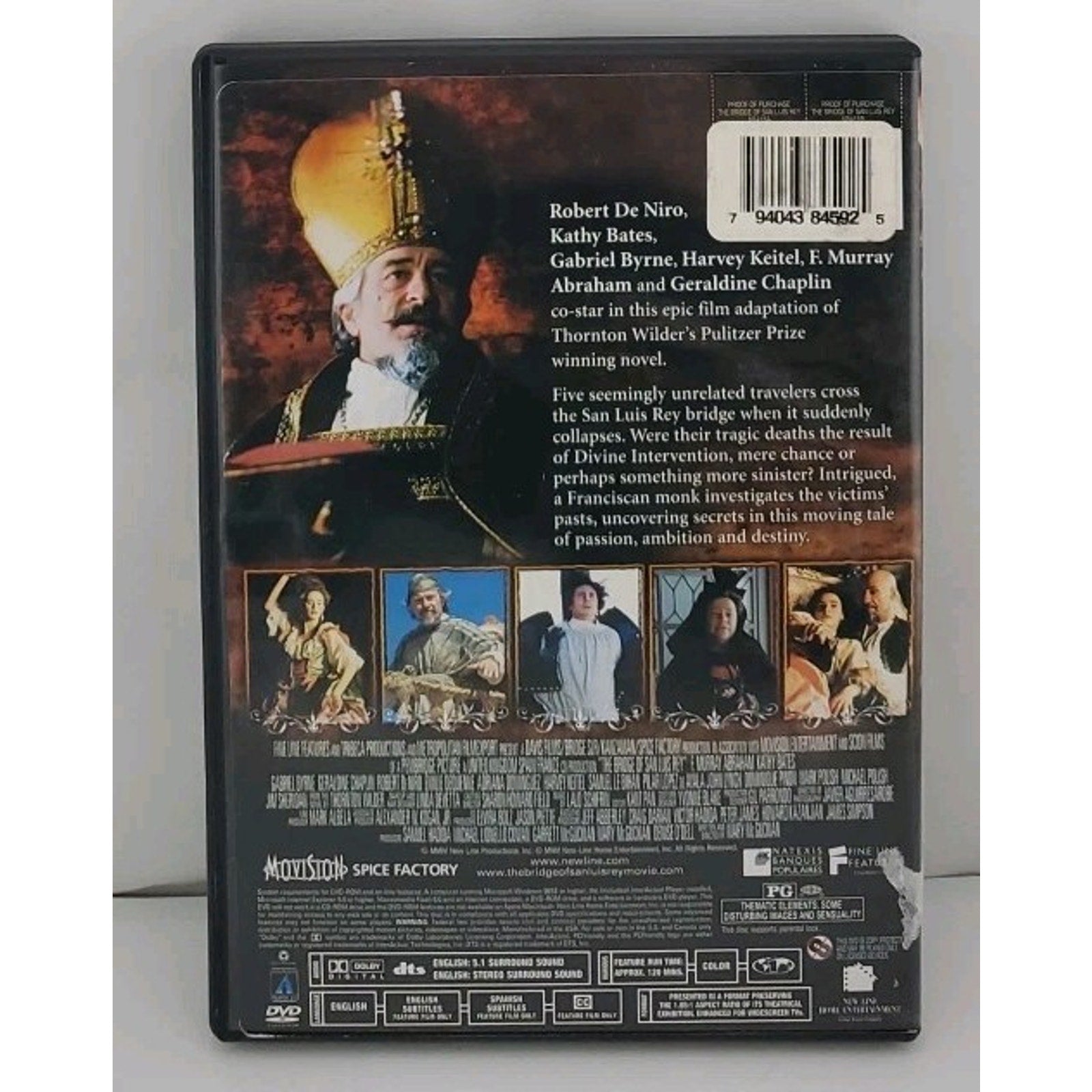 The Bridge of San Luis Rey (DVD, 2005)
