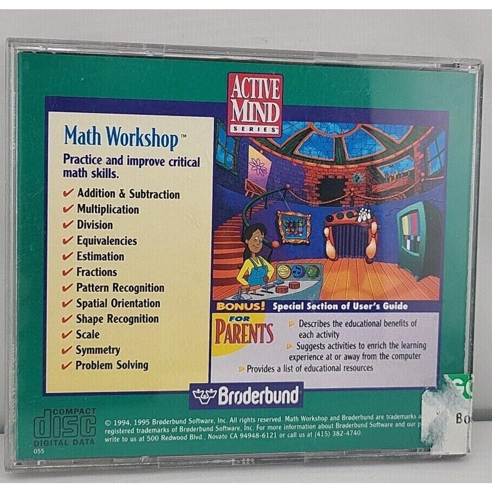 Active Mine Series - Math Workshop Computation And Problem Solving Skills CD-ROM