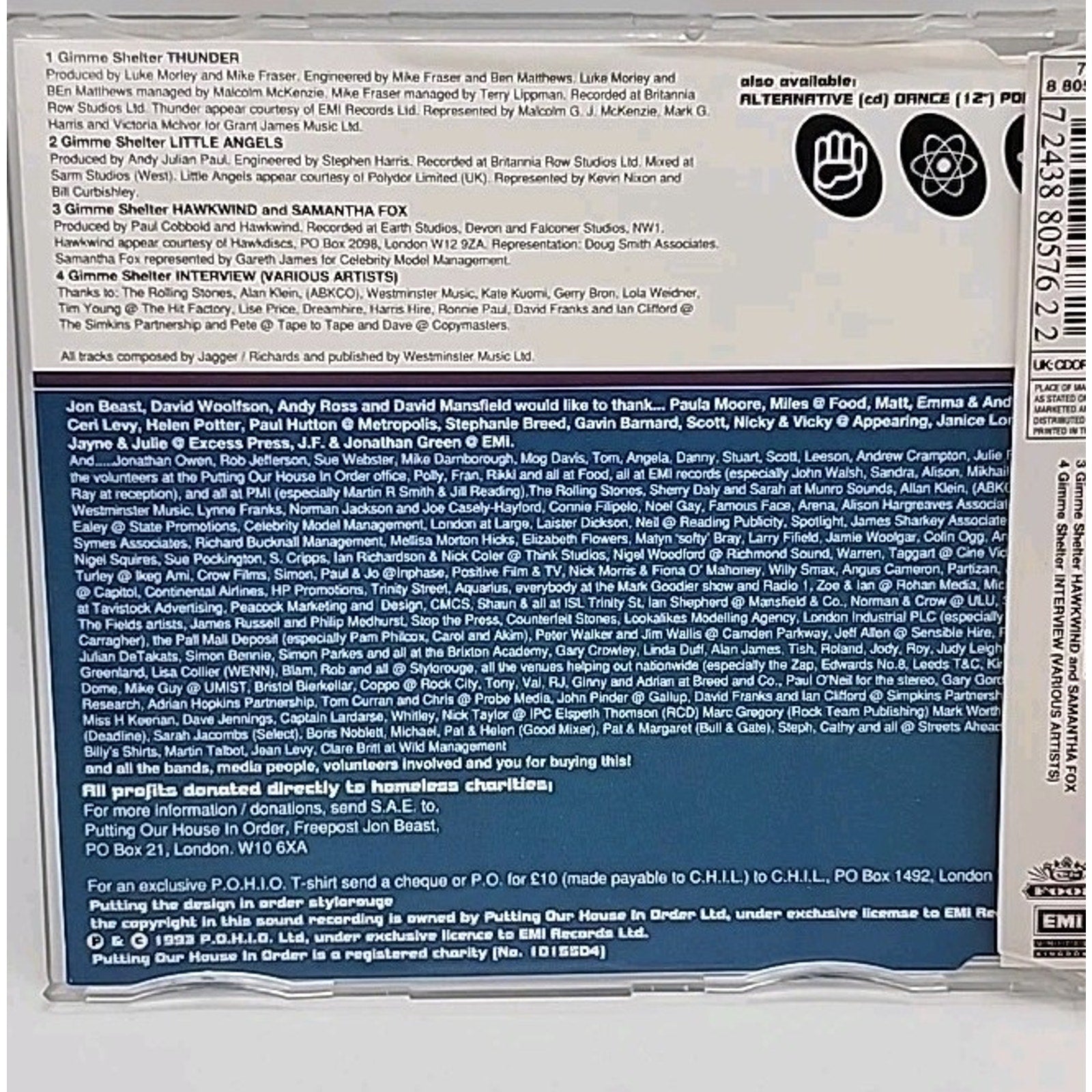 Gimme Shelter: Rock - CD - Single