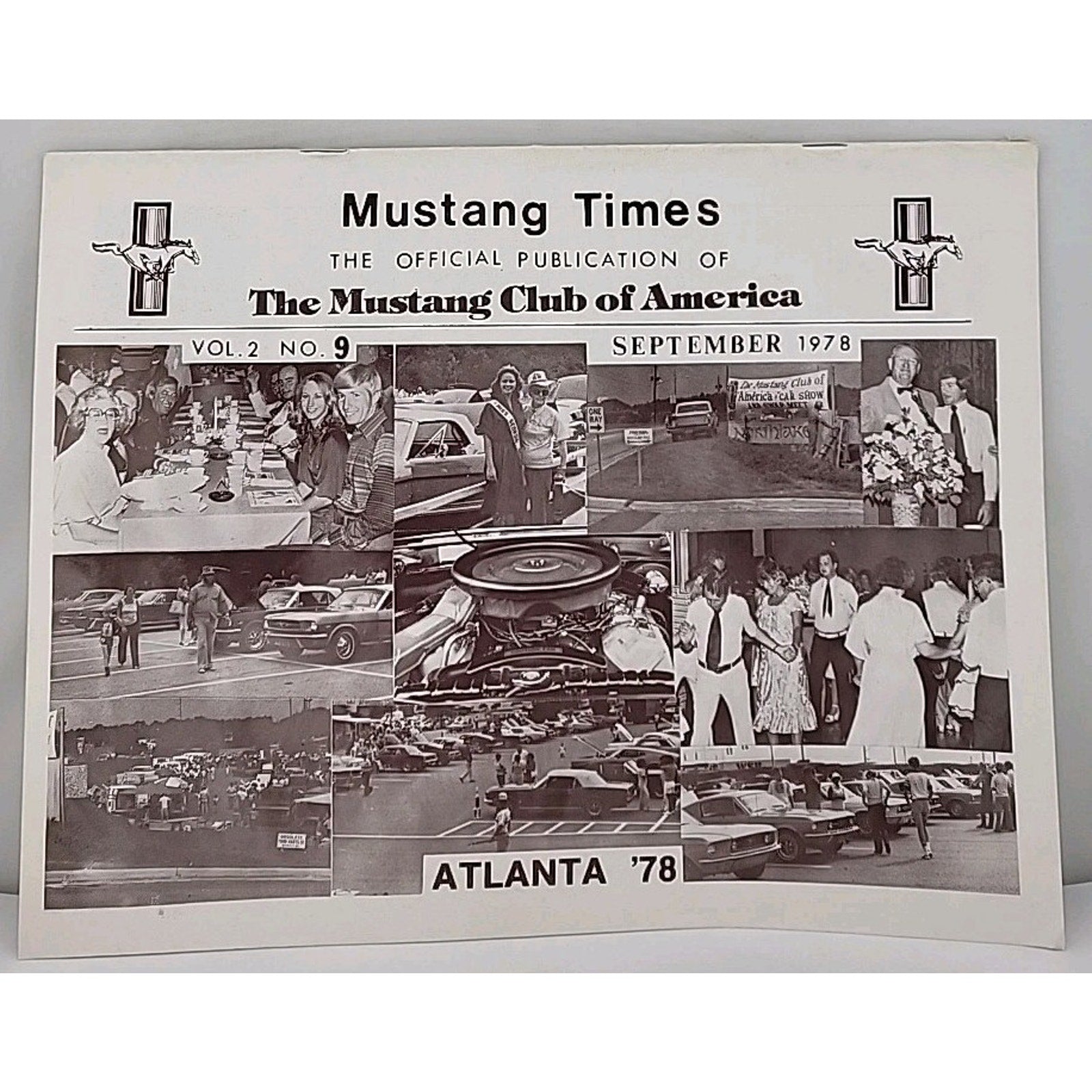 Mustang Times Magazine - Mustang Club Of America - September 1978 - Vol. 2 No. 9