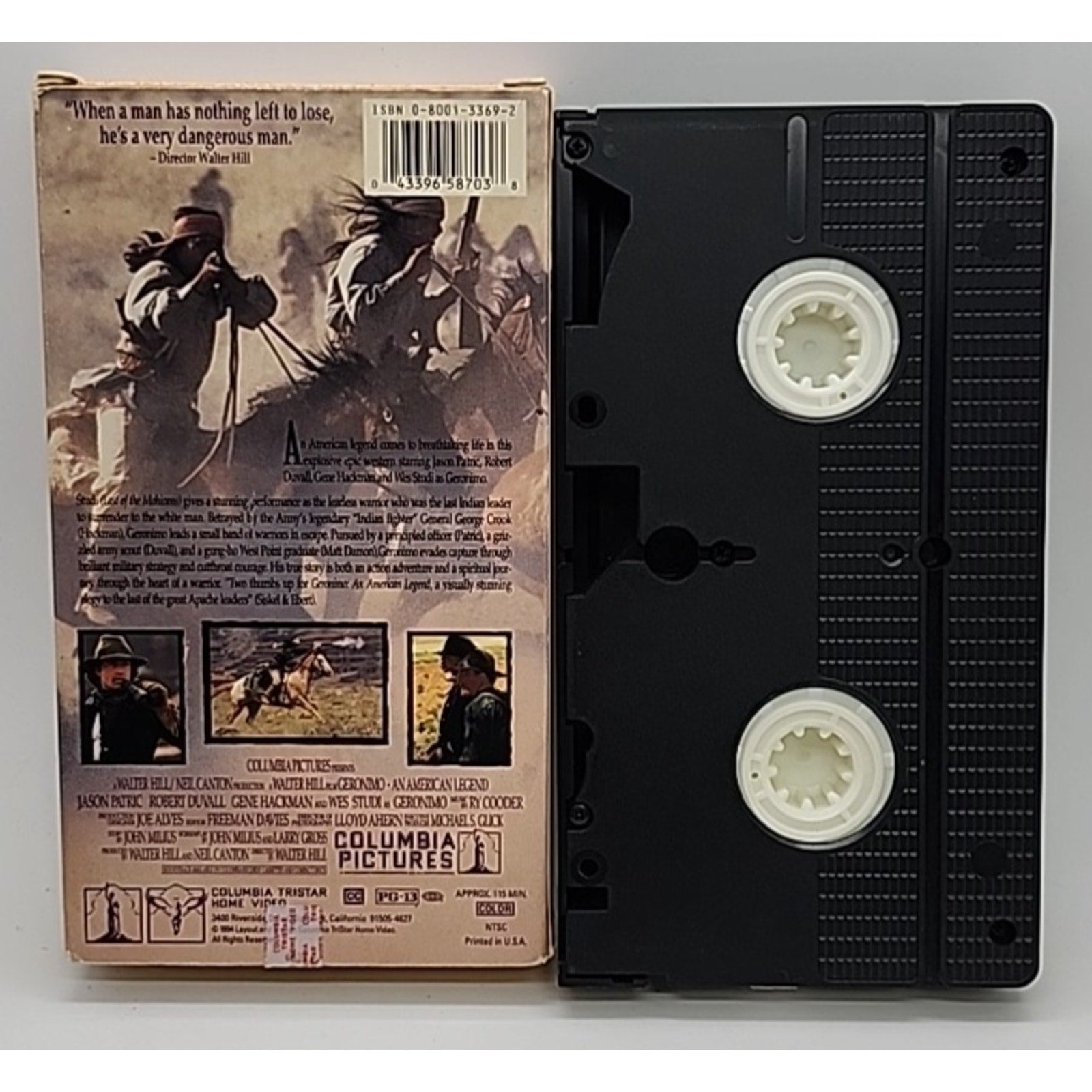 Geronimo: An American Legend (VHS, 1994)