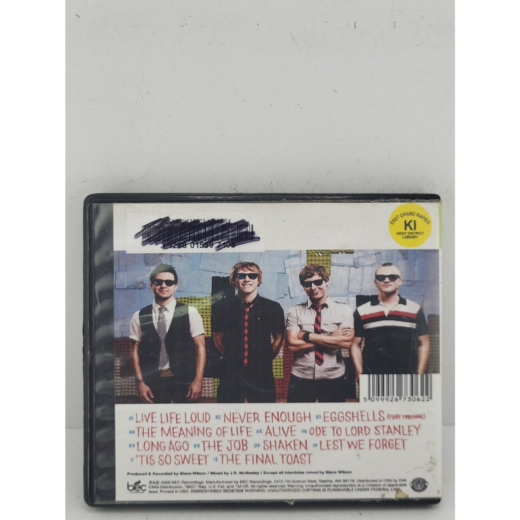 Live Life Loud by Hawk Nelson (CD, 2009)