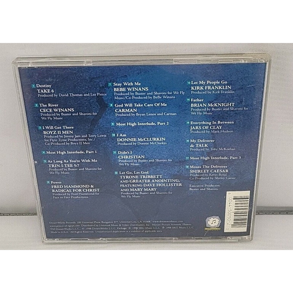 The Prince of Egypt [Inspirational] by Original Soundtrack (CD, Nov-1998,...