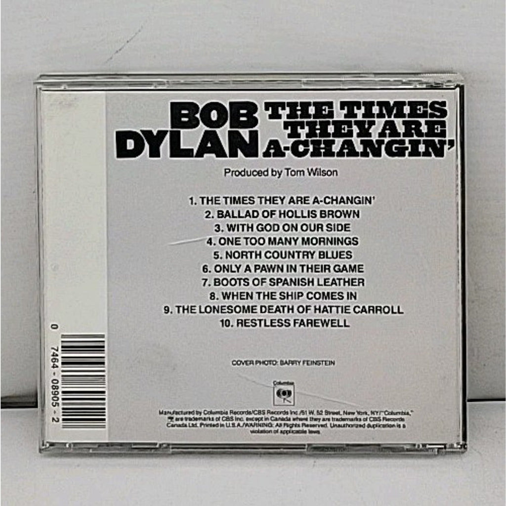 Times They Are A-Changin' by Bob Dylan (CD, 1990)