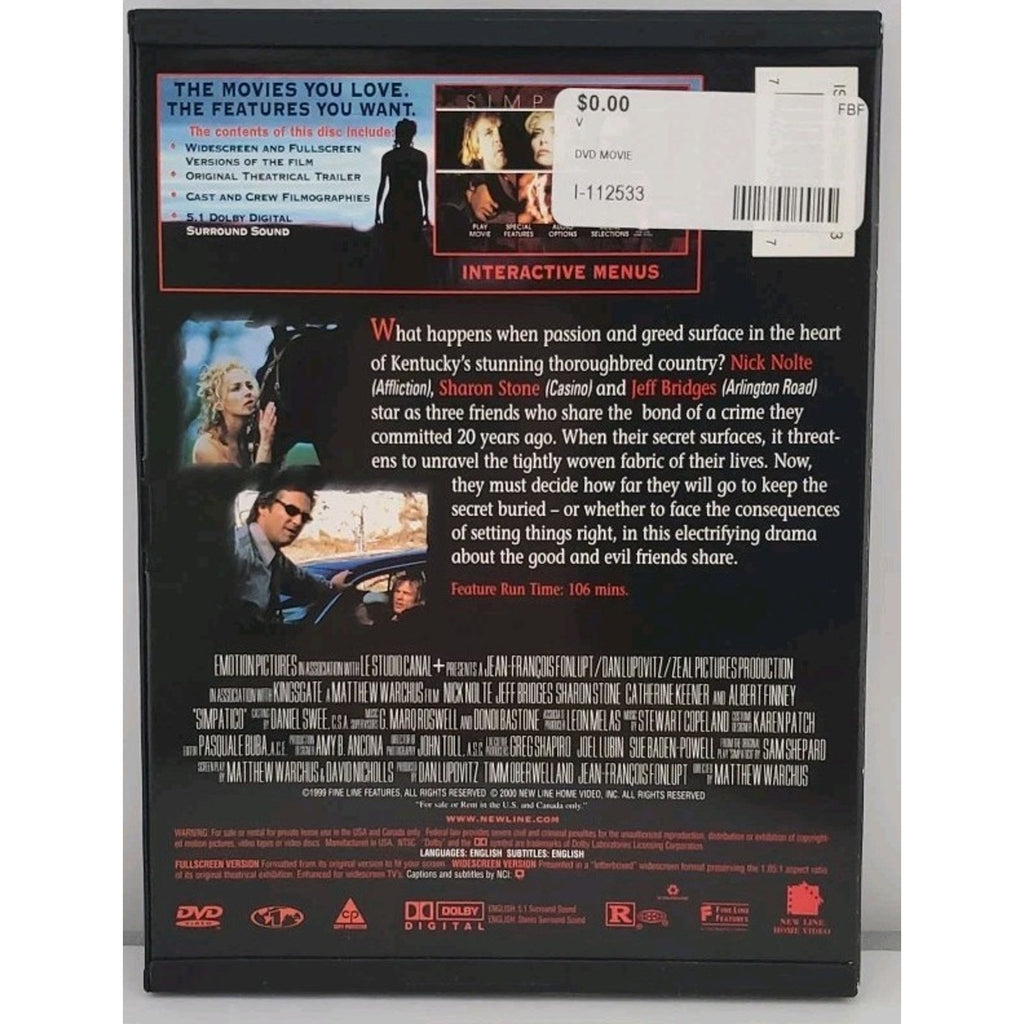 Simpatico (DVD, 2000)