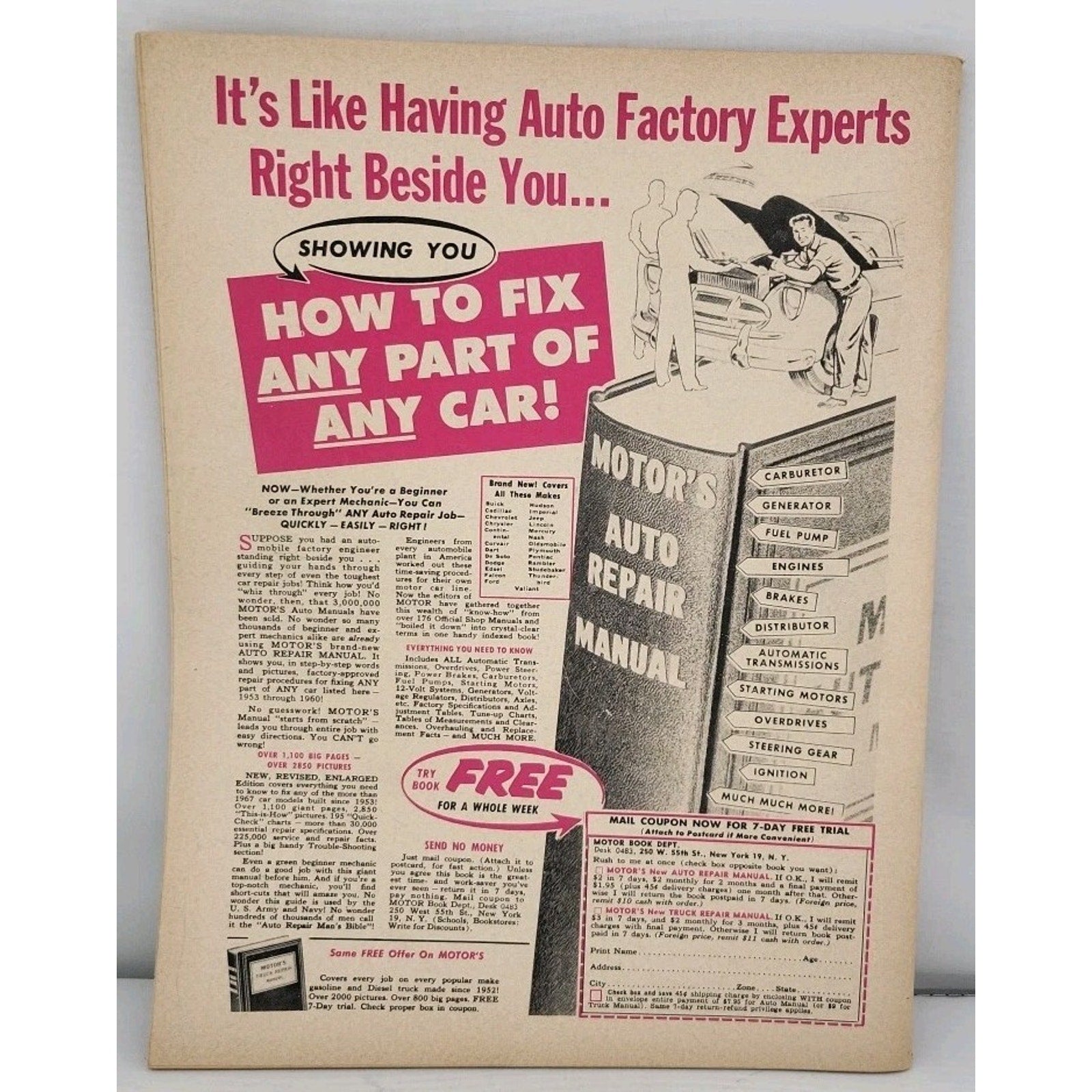Cars March 1960