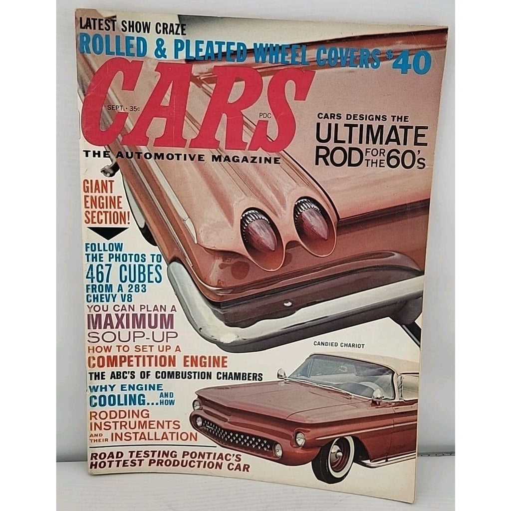 Cars The Automotive Magazine September 1961 – Candied Chariot / Ultimate Rod for