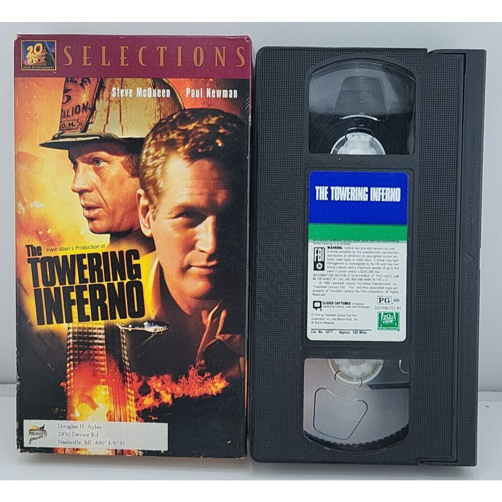 The Towering Inferno (VHS, 1991)