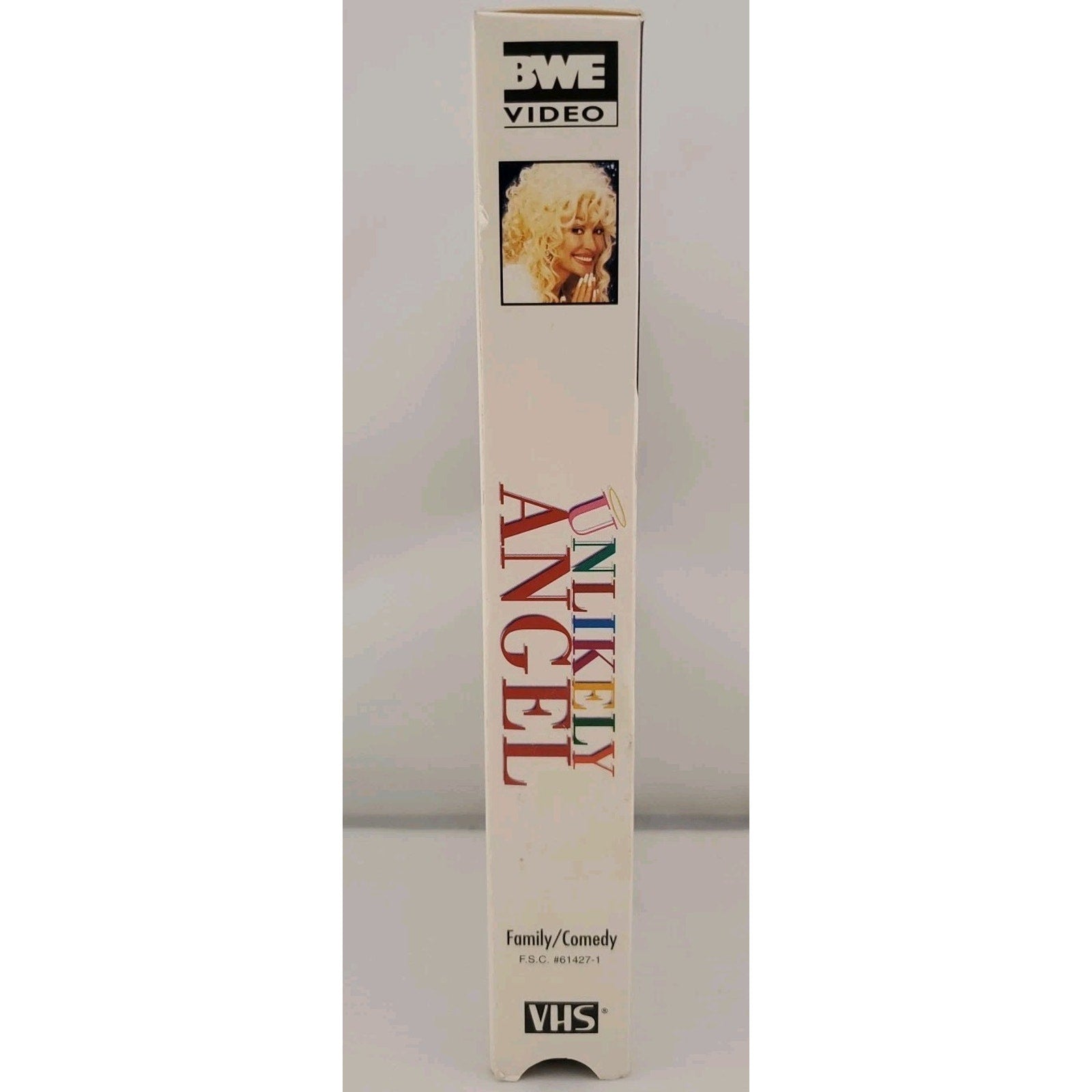 Unlikely Angel VHS Starring Dolly Parton