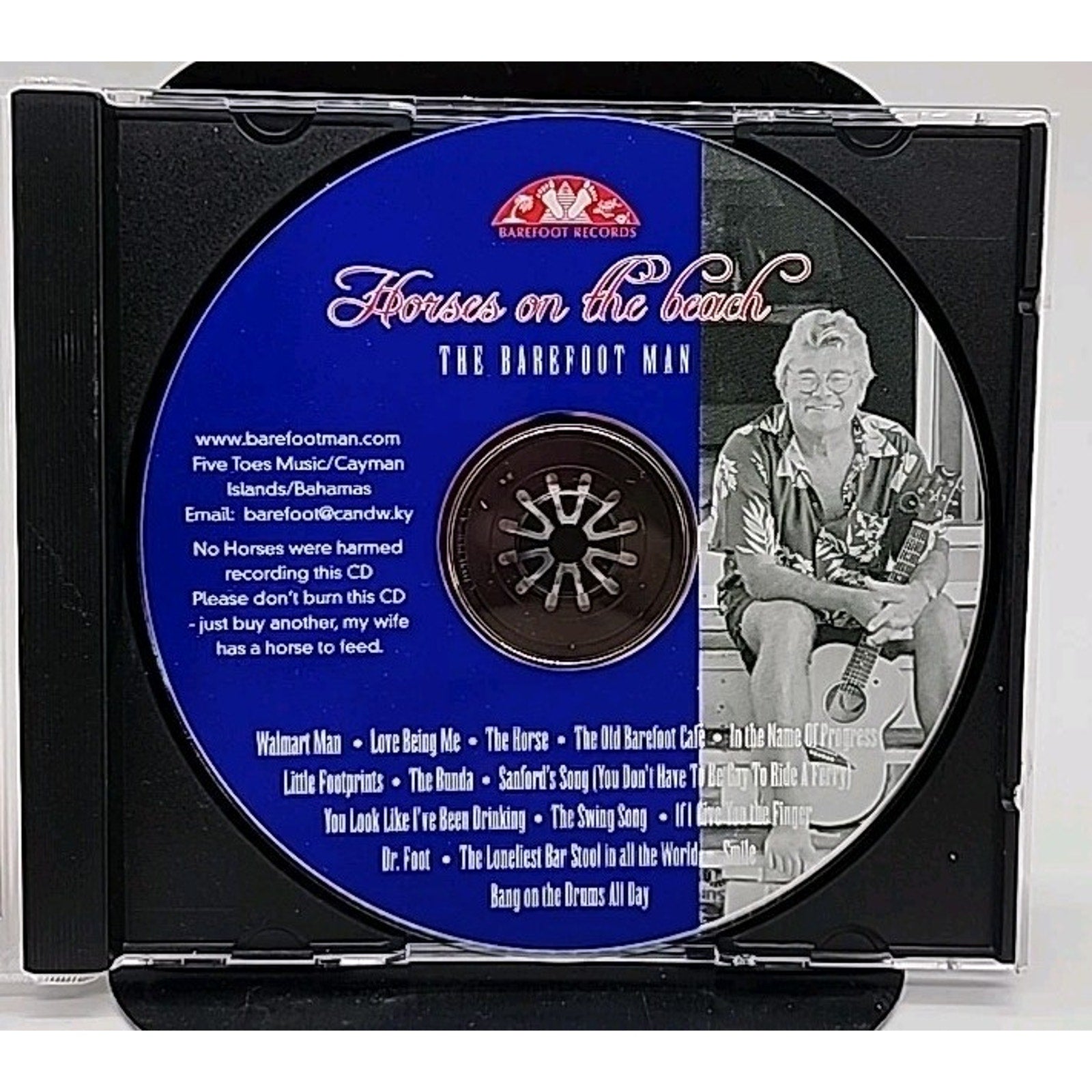The Barefoot Man Horses On The Beach (CD)