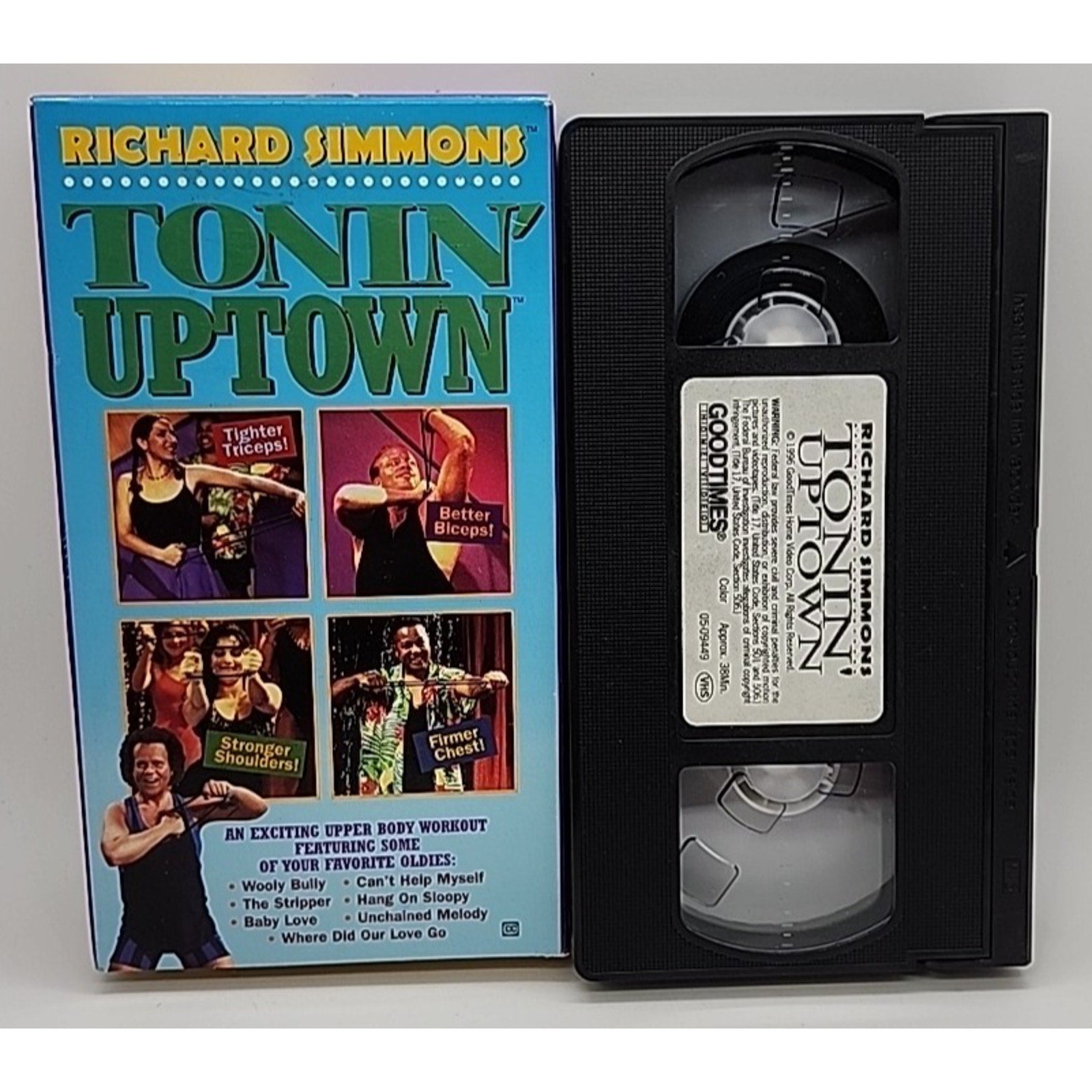 Richard Simmons Tonin' Uptown (VHS,1996)