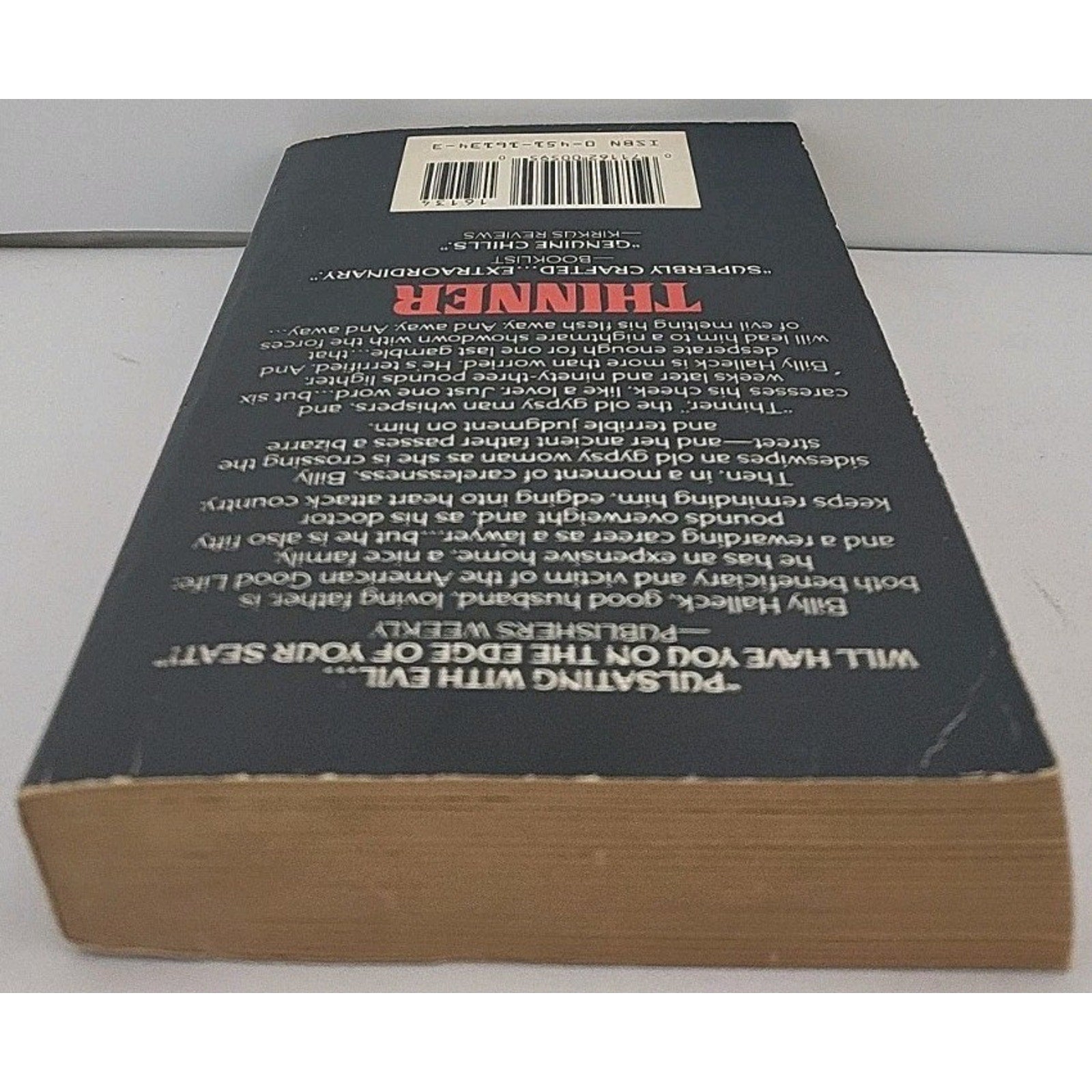 Thiner By Stephen King (Paperback)
