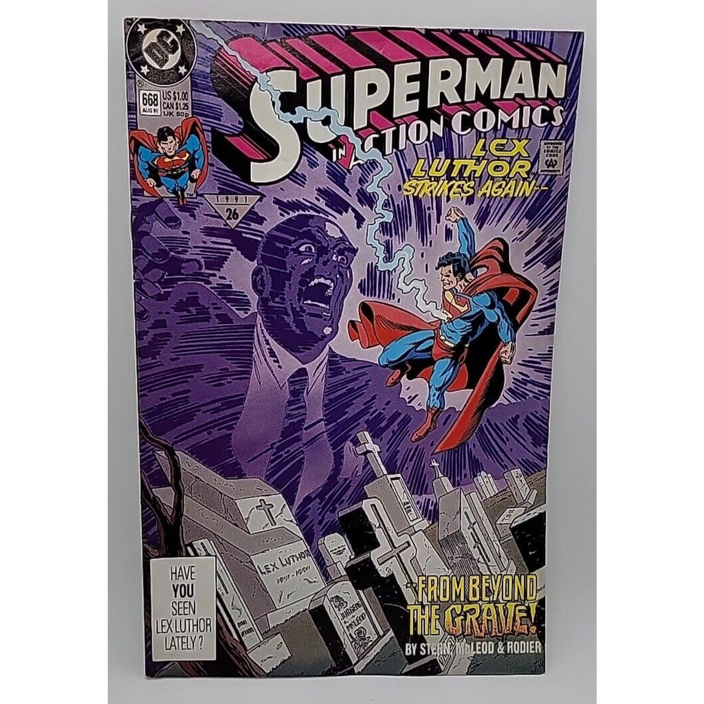 Superman In Action #668 DC Comics 1991