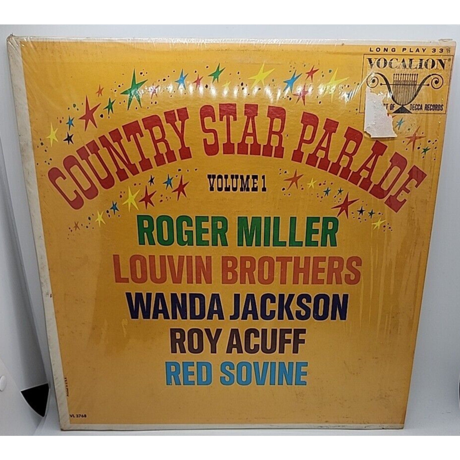 Country Star Parade Volume 1 Roger Miller Roy Acuff Red Sovine (Record)