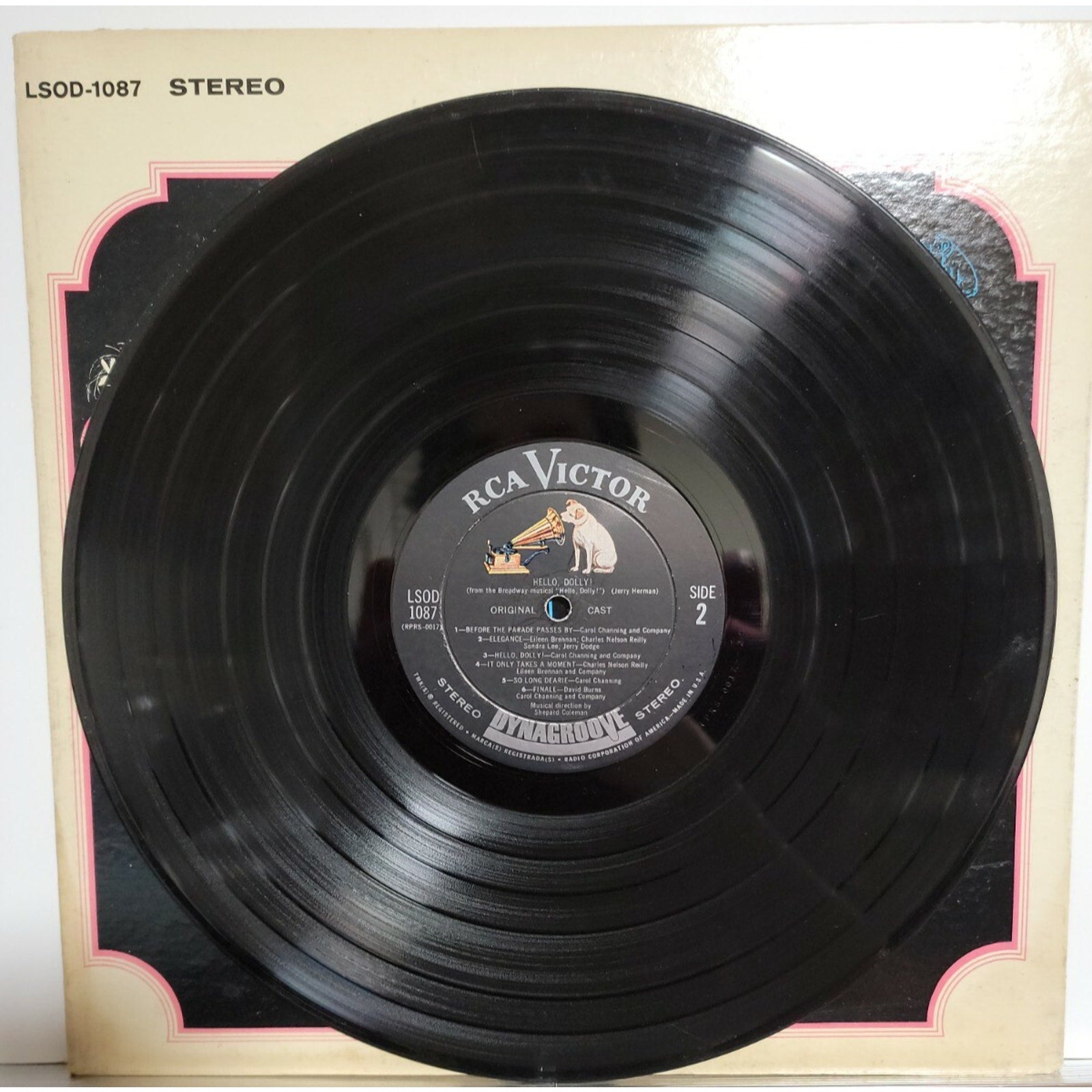 Carol Channing ‎– Hello, Dolly! (The Original Broadway Cast Recording) (Vinyl)