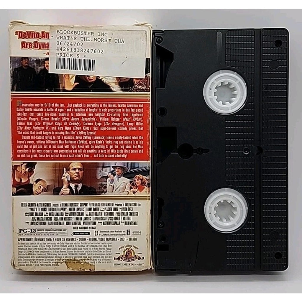 Whats The Worst That Could Happen (VHS, 2002)