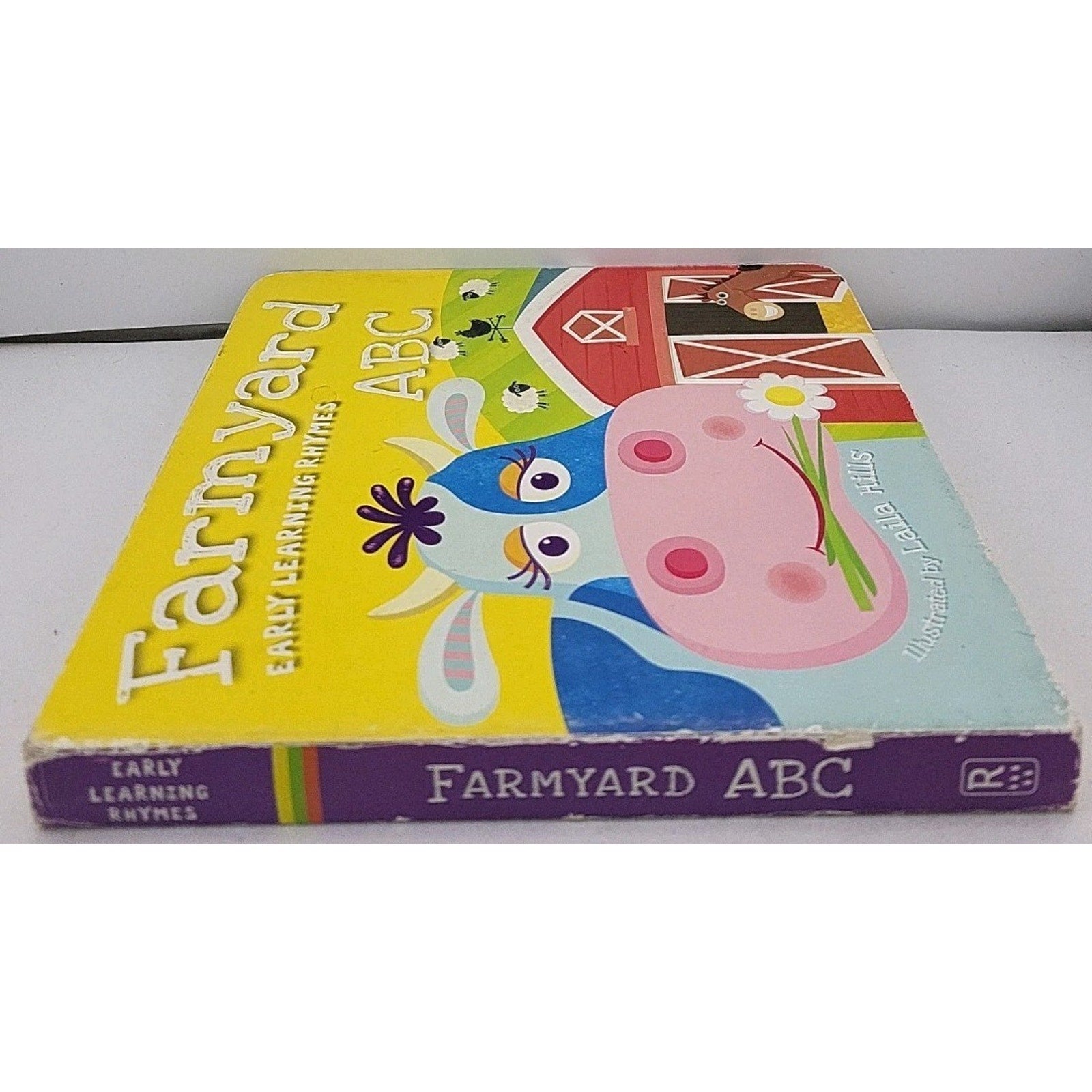 Farmyard ABC by Rainstorm Publishing (2018, Children's Board Books)