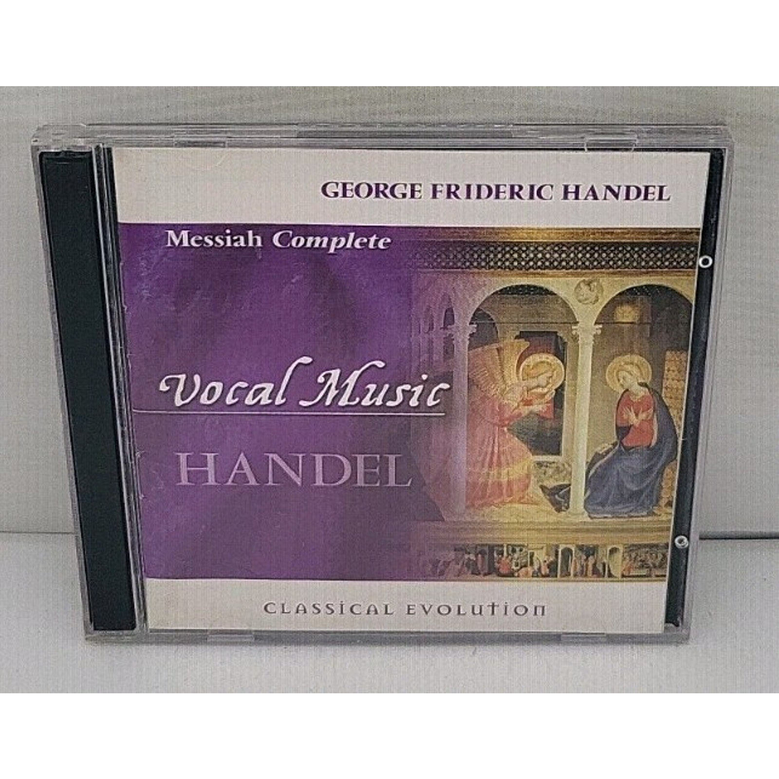 Handel Classical Evolution Vocal Music (CD, 2 Discs)