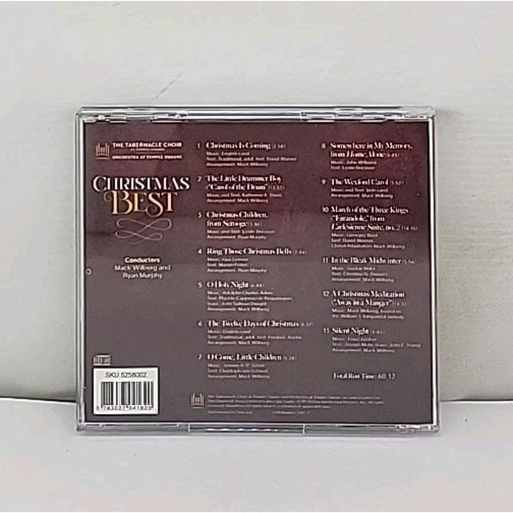Christmas Best by Tabernacle Choir at Temple Square (CD, 2021)