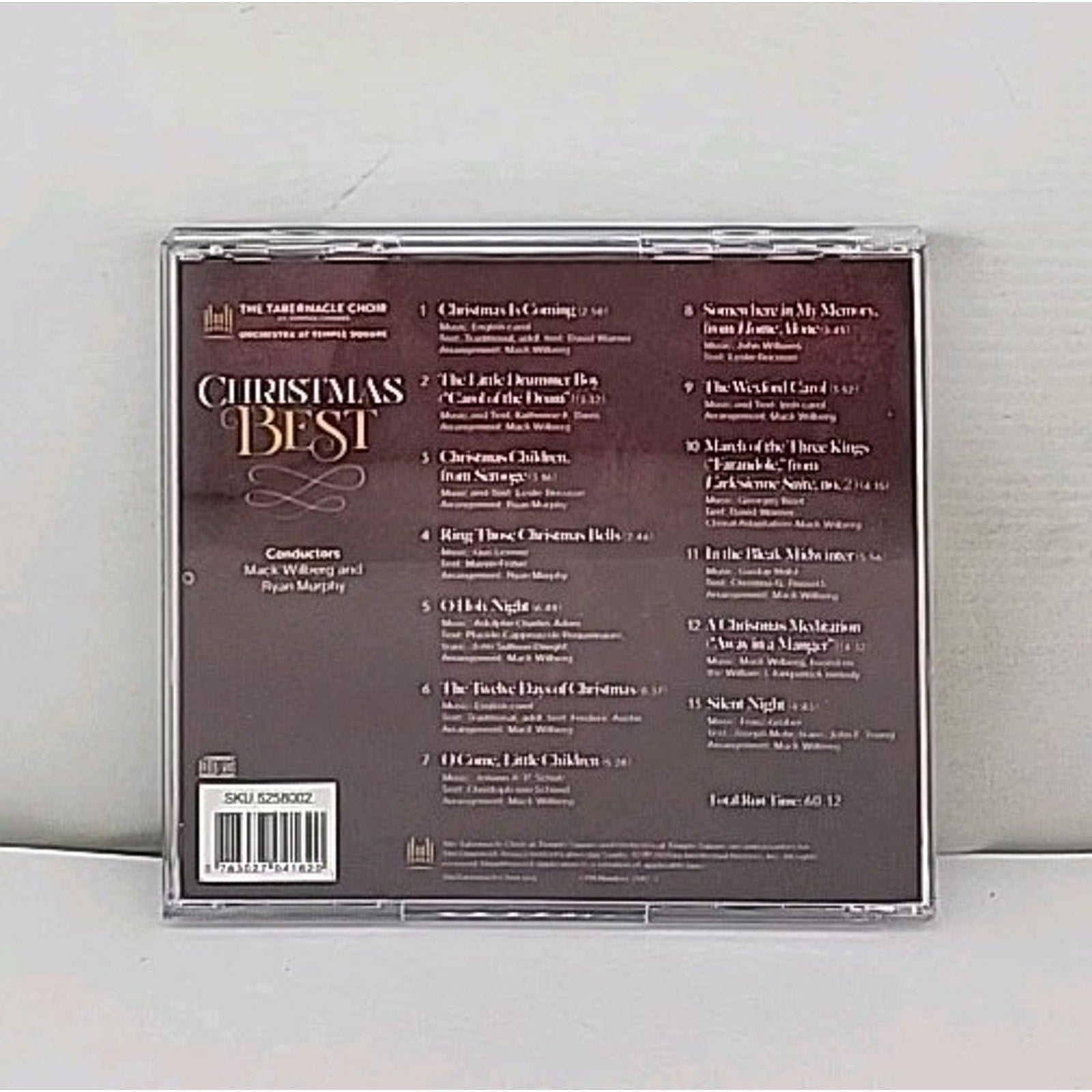 Christmas Best by Tabernacle Choir at Temple Square (CD, 2021)