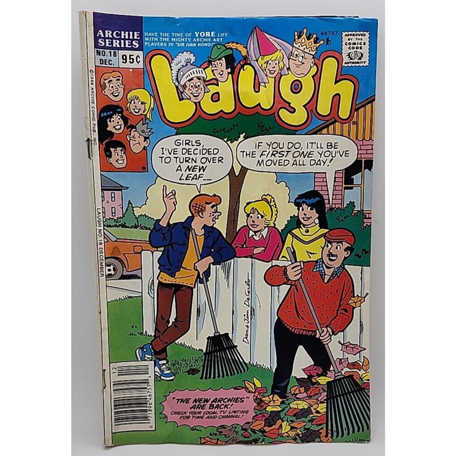 Laugh Comics #18 1989 - Archie - Canadian Newsstand