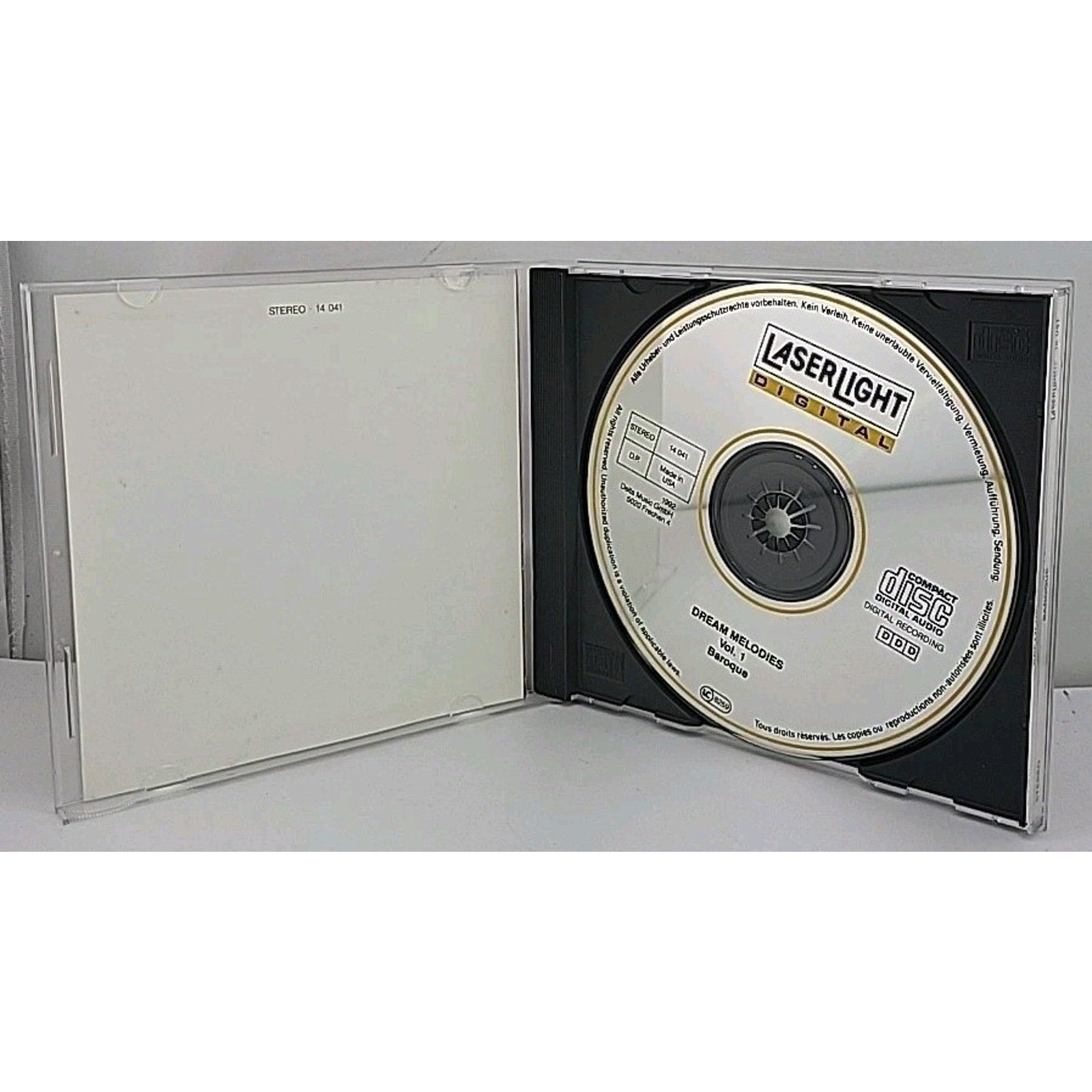 Vol. 1 Baroque by Various (CD, 1992)