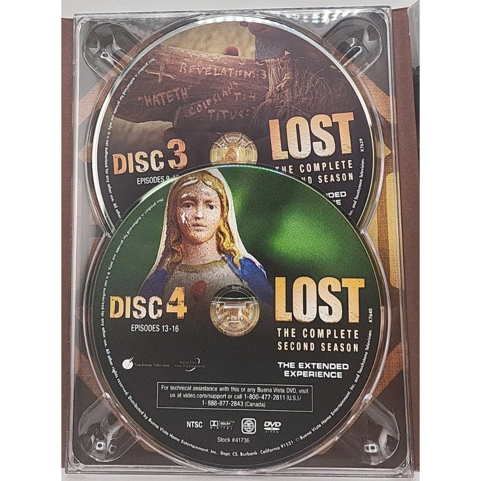 Lost: the Complete Second Season (DVD, 2005)