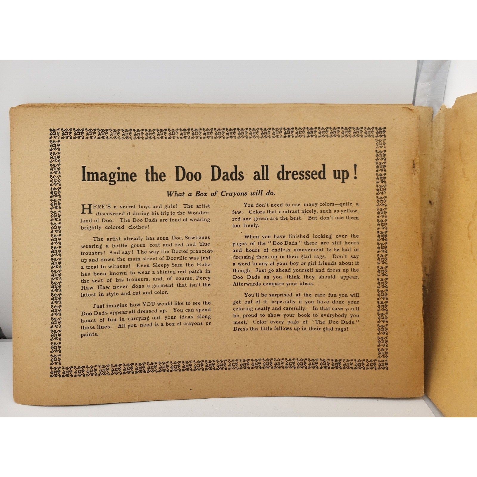 The DooDad's In Wonderland By Arch. Dale 1920