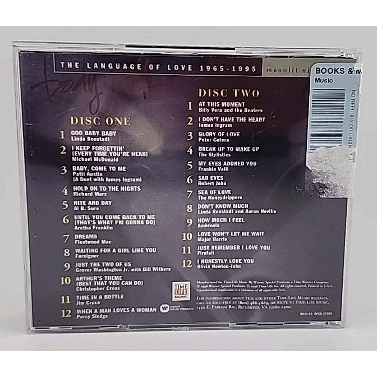 Body Talk: Moonlit Nights (The Language of Love 1965-1995) - Music 2 CD