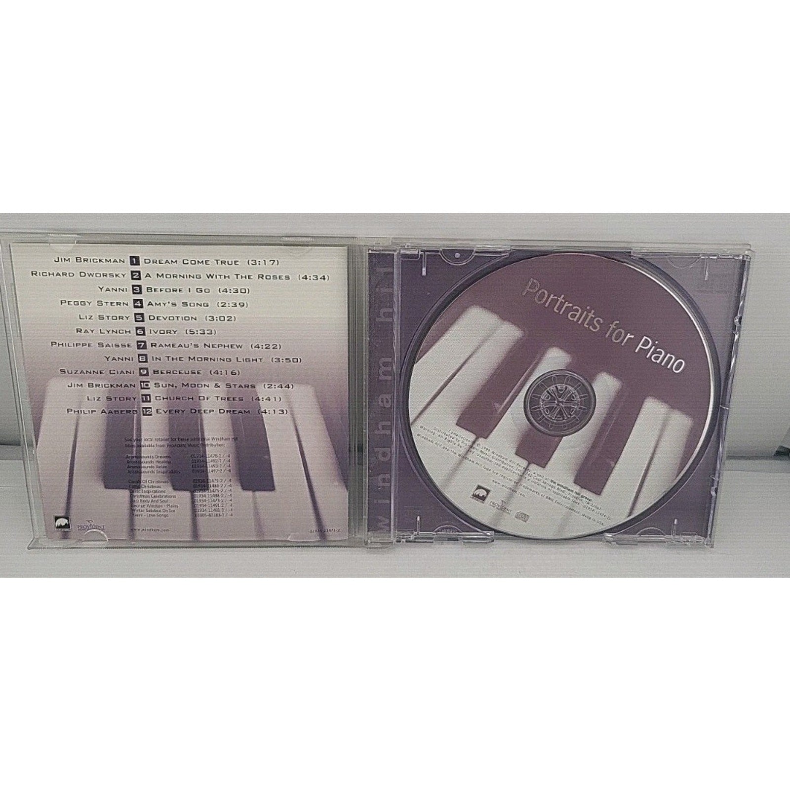 Portraits for Piano (CD)